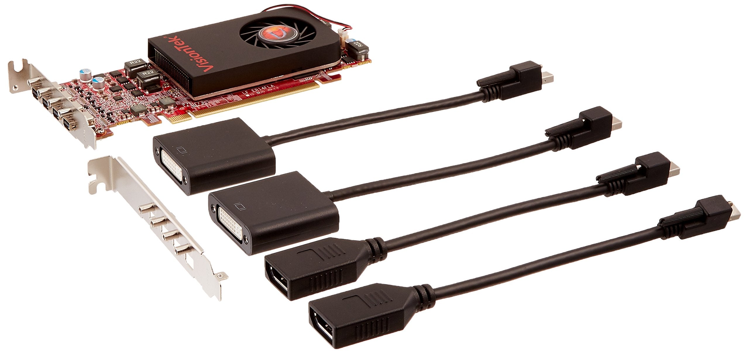 Visiontek Products Radeon 7750 Sff 2Gb Gddr5 4M Directx 11 Opengl Single Fan Low Profile 4X Minidp Graphics Card 900798
