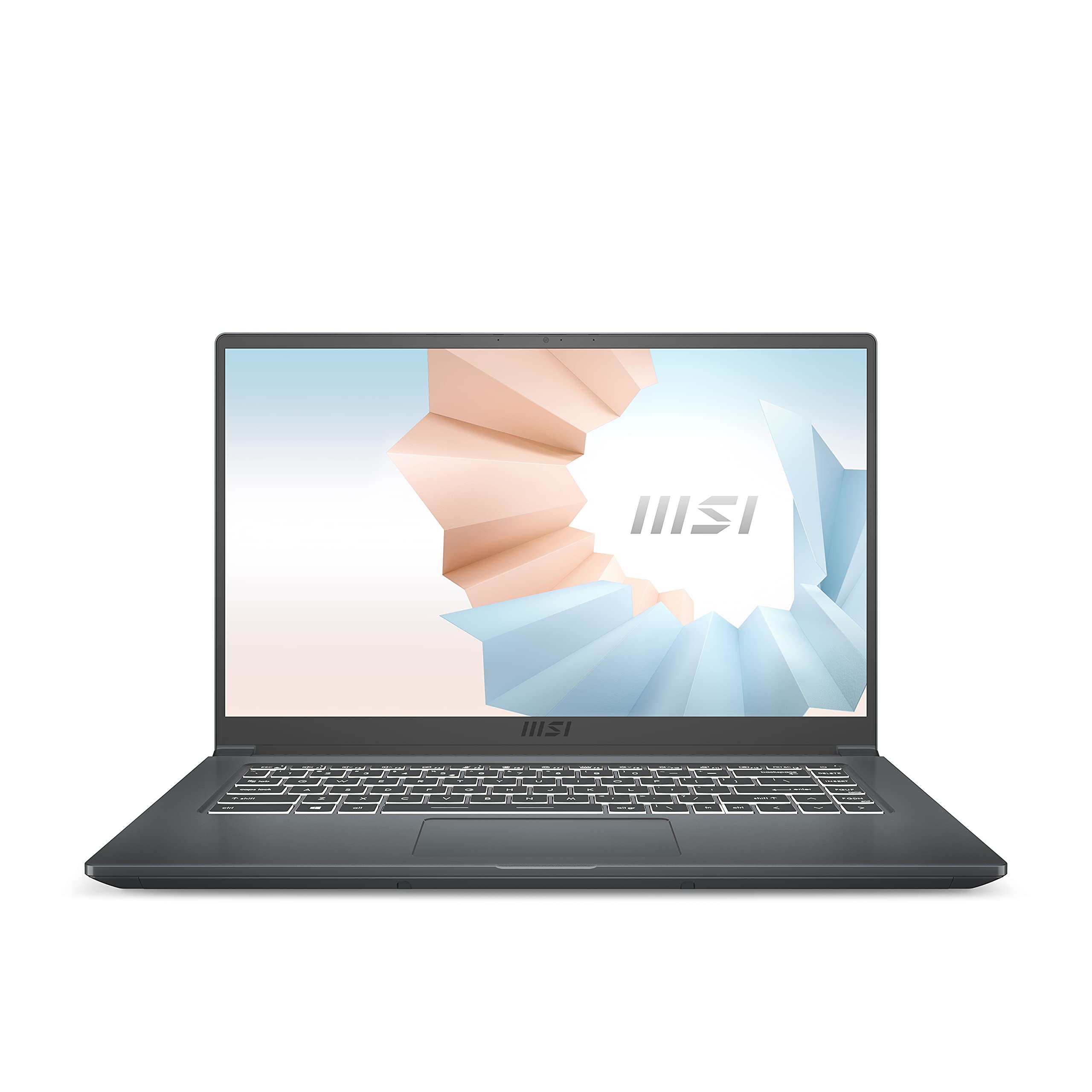 MSI Modern 15A Thin and Light Daily Laptop: 15.6 FHD 1080p, Intel Core i5-10210U, UMA, 8GB, 512GB SSD, Win10, Black (A10M-656)