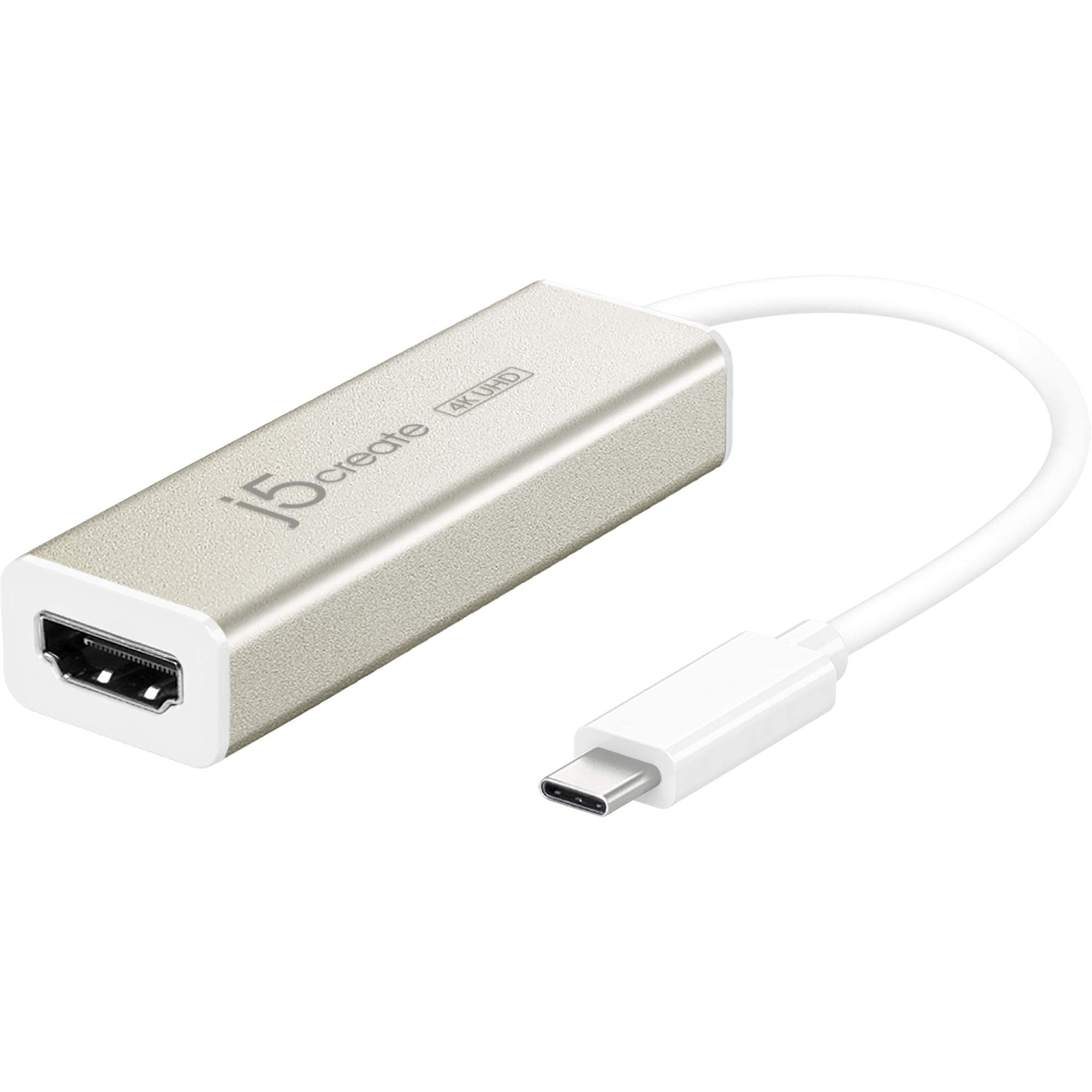 J5Create Usb Type C To 4K Hdmi Adapter Jca153 / 4K @60 Hz/For Macbook, Chromebook, Type C Laptops