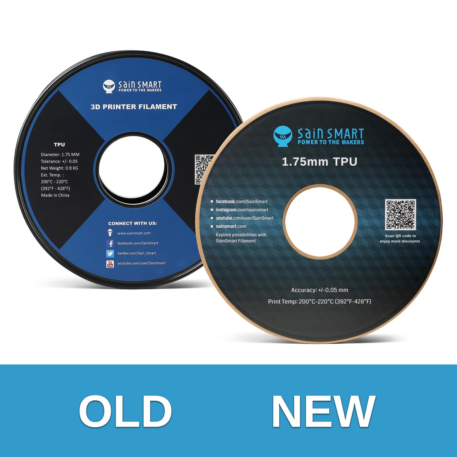 Sainsmart 1.75Mm Flexible Tpu 3D Printer Filament 800G Solid Color, Dimensional Accuracy +/- 0.05 Mm (Liquid Luster)