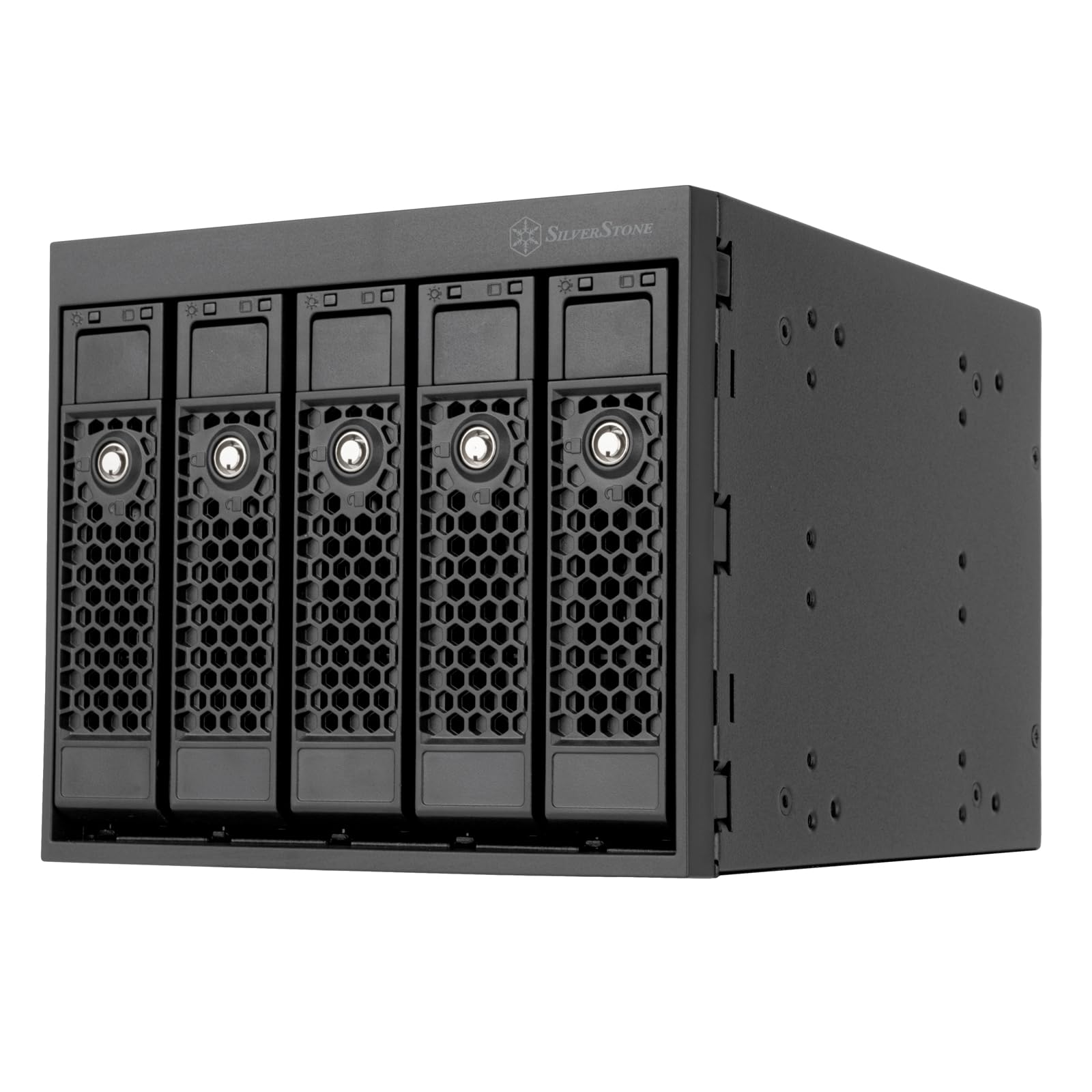 Silverstone CS FS305BE 3x5.25 to 5x3.5 SAS12G SATA HS adapter cage Retail
