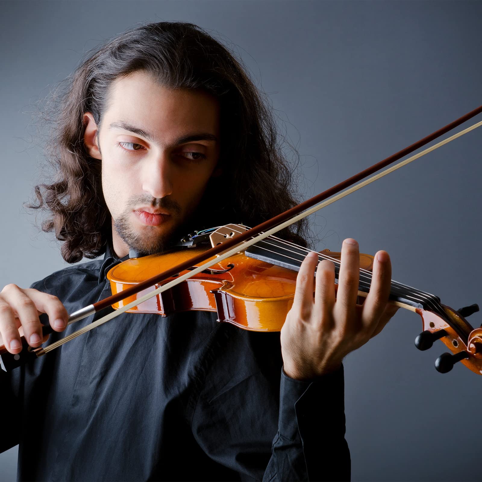 Boao 3 Hanks Violin Bow Hair Replacement Kit 31.5 Inches Fiddle Bow Rehair Tools Musical Mongolian Horse Hair For Violin Cello A