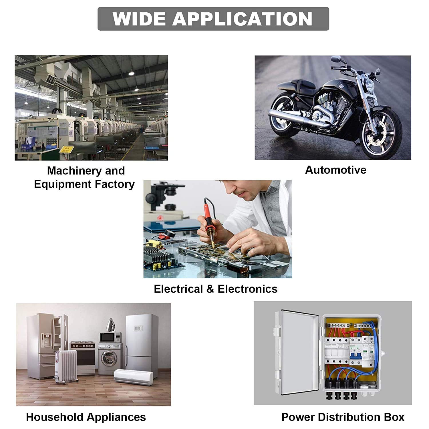 Tkdmr 10Pcs 4 Awg 1/2'' Battery Lugs,With 10Pcs 3:1 Heat Shrink Tubing,Battery Cable Ends,Heavy Duty Copper Wire Lugs,Tubular Ri