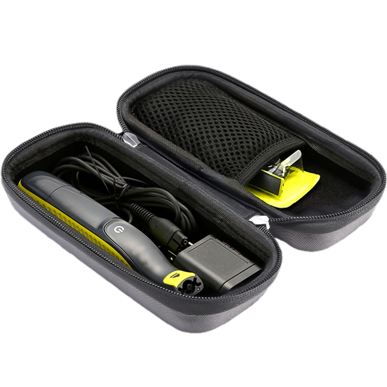 Procase Hard Travel Carrying Case For Hybrid Electric Trimmer And Shaver, Portable Hybrid Razor Organizer Storage Bag Fit Qp2630