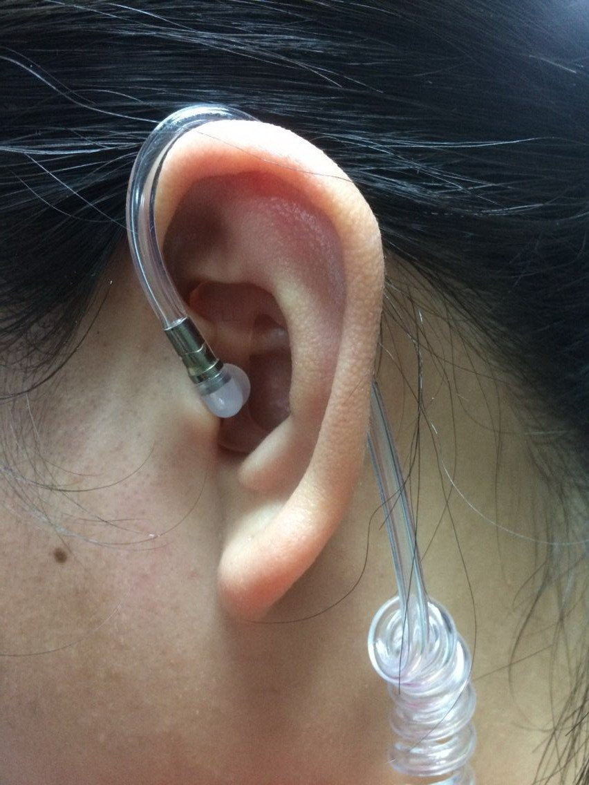 Keyblu Universal Replacement Soft Silicone Open Ear Insert Earmould For Two Way Radio Earpiece Earmold Coil Tube Audio Kits Uv 5R Uv B6 Bf 888S Uv B5 (Carnation, 5 Pair Medium)