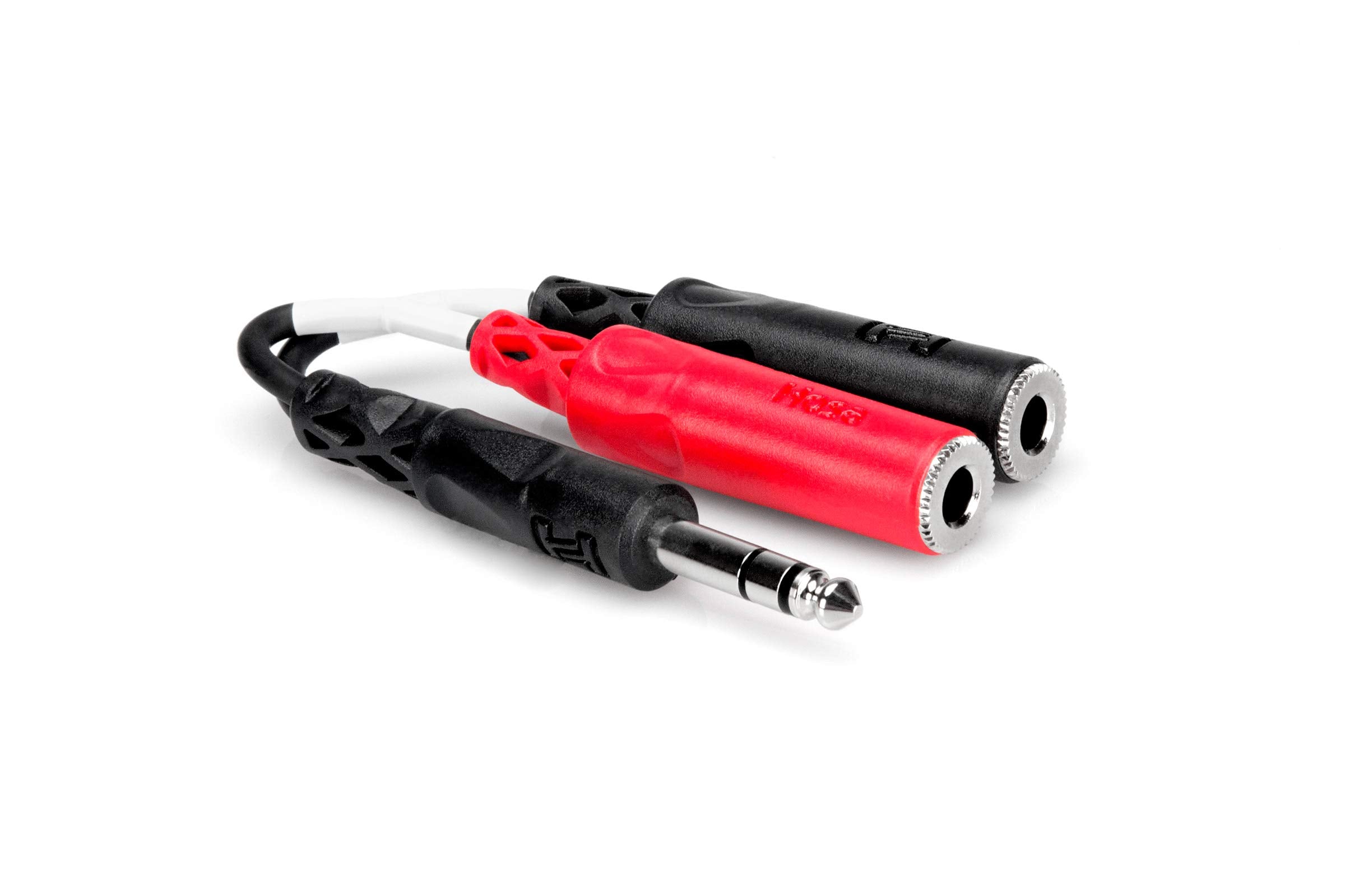 Hosa YPP-117 1/4 TRS to Dual 1/4 TSF Stereo Breakout Cable