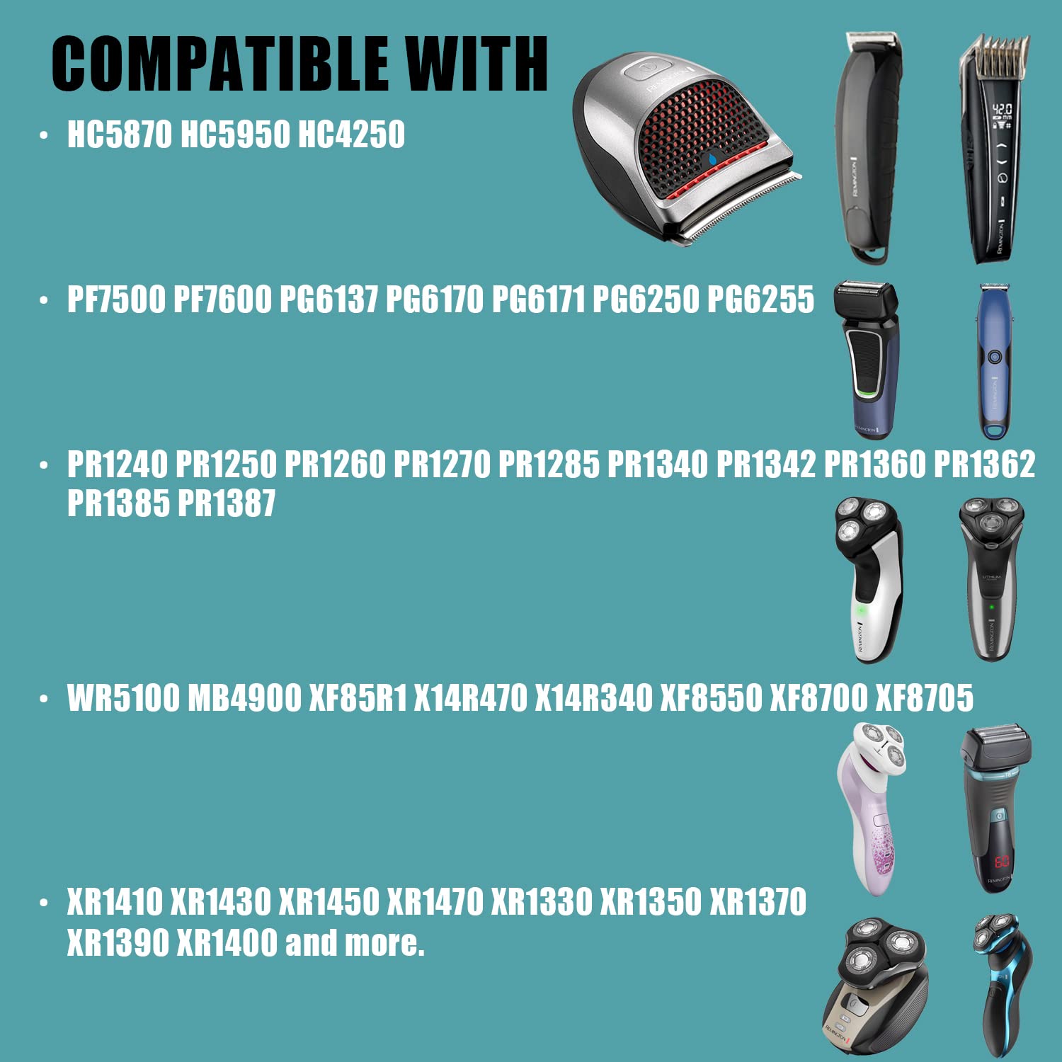 Replacement Charger For Remington Hc4250 Hc5870 Pf7500 Pf7600 Pg6250 Pg6255 Pg6170 Pg6171 Xr7000 Xf8550 Xf8700 Xr1400 Xr1430 Hc5