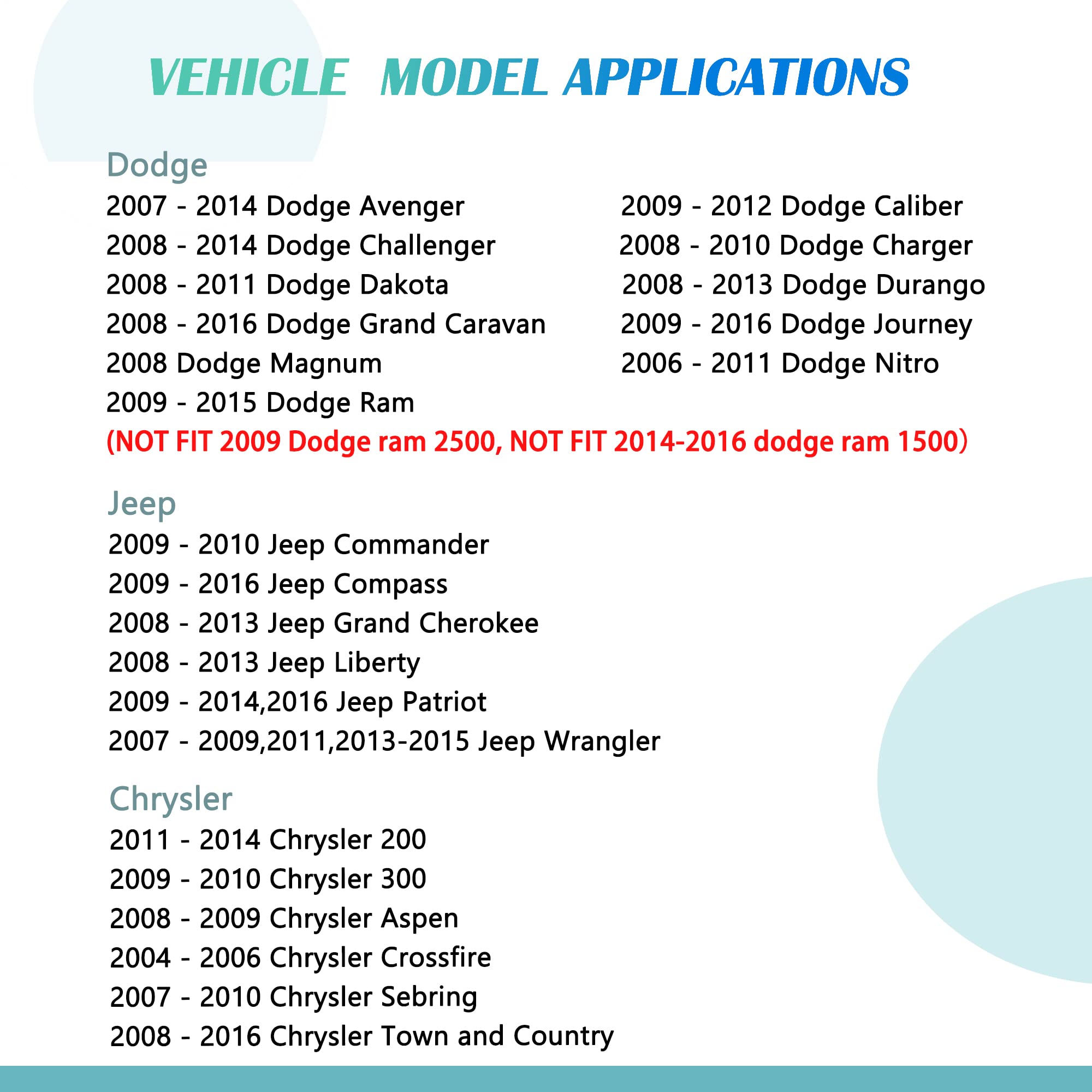 G Car Stereo Radio Wiring Harness Antenna Adapter Compatible With Some Jeep Dodge Chrysler