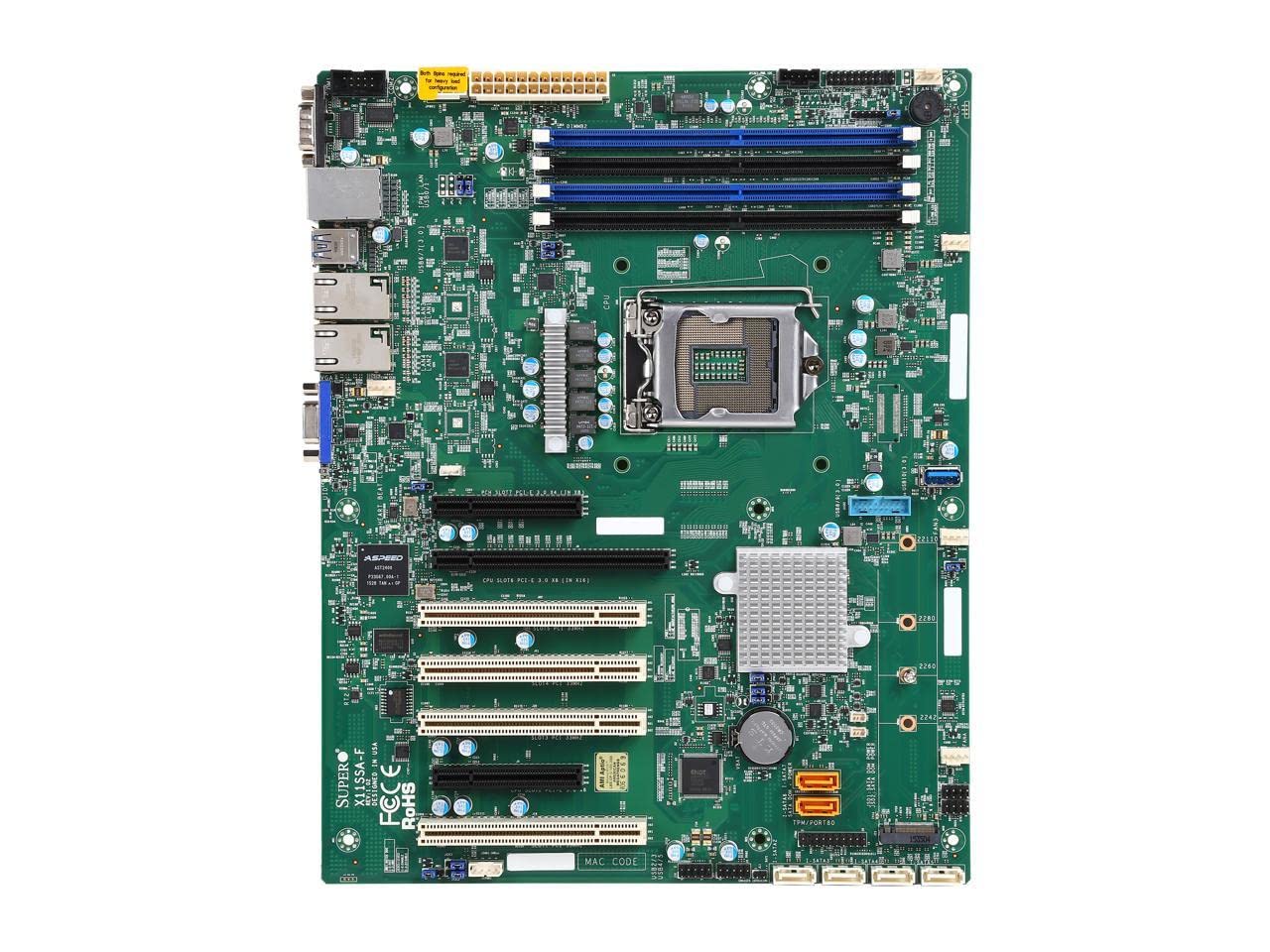 Supermicro Motherboard Atx Ddr4 Lga 1151 X11Ssa F O