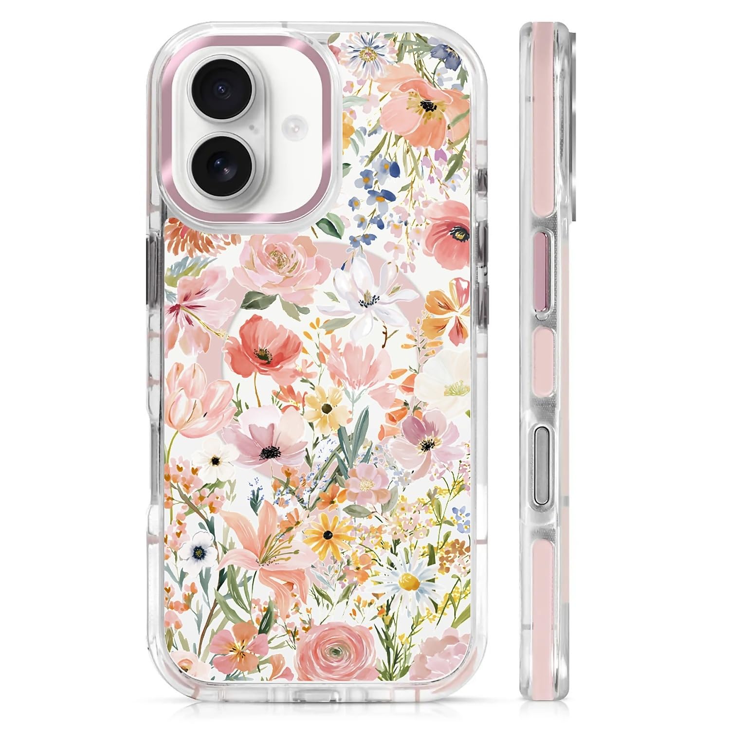 COTAIL Clear Magnetic Case for iPhone 17, Slim Anti-Yellow Transparent Cover, Military Grade Protection, Phone Cases for iPhone 