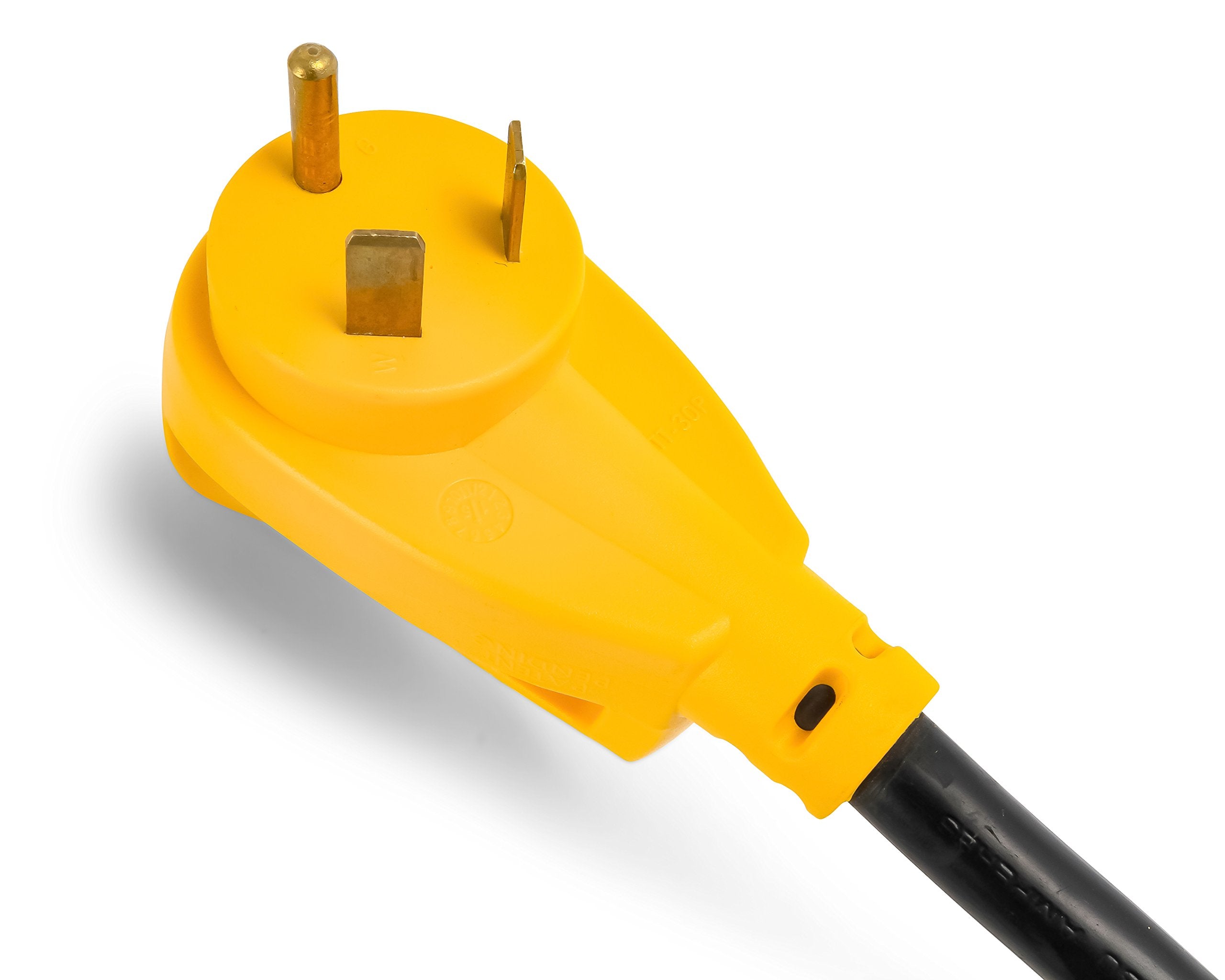 Camco Power Grip Camper/Rv 30-Amp Voltage Protector - Features Integrated Surge Protection Of Up To 2,800 Joules & Diagnostic Le
