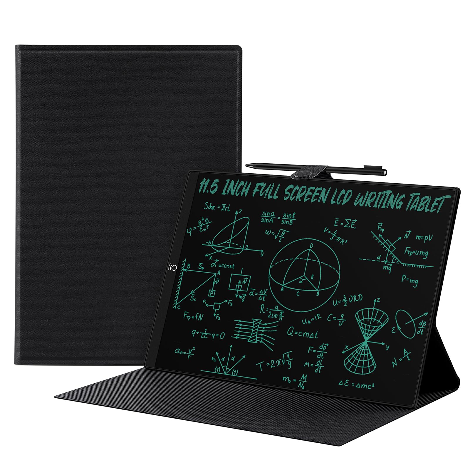 Lcd Writing Tablet For Adults: 11.5 Inch Full Screen Drawing Tablet Reusable Erasable Digital Notepad With Hall Switch And Table