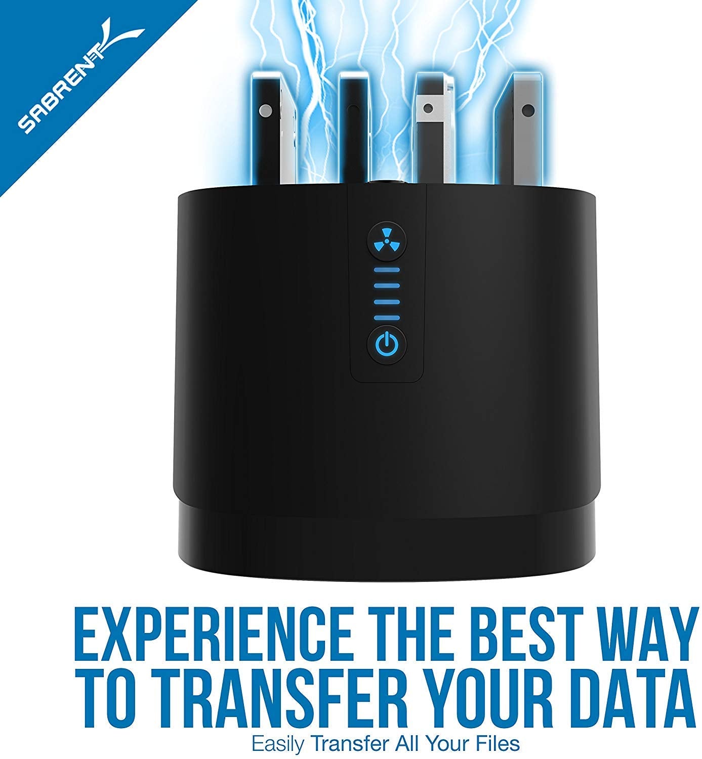 Sabrent Usb 3.0 4 Bay 2.5    Hard Drive/Ssd Docking Station With Fan (Ds 4Ssd)