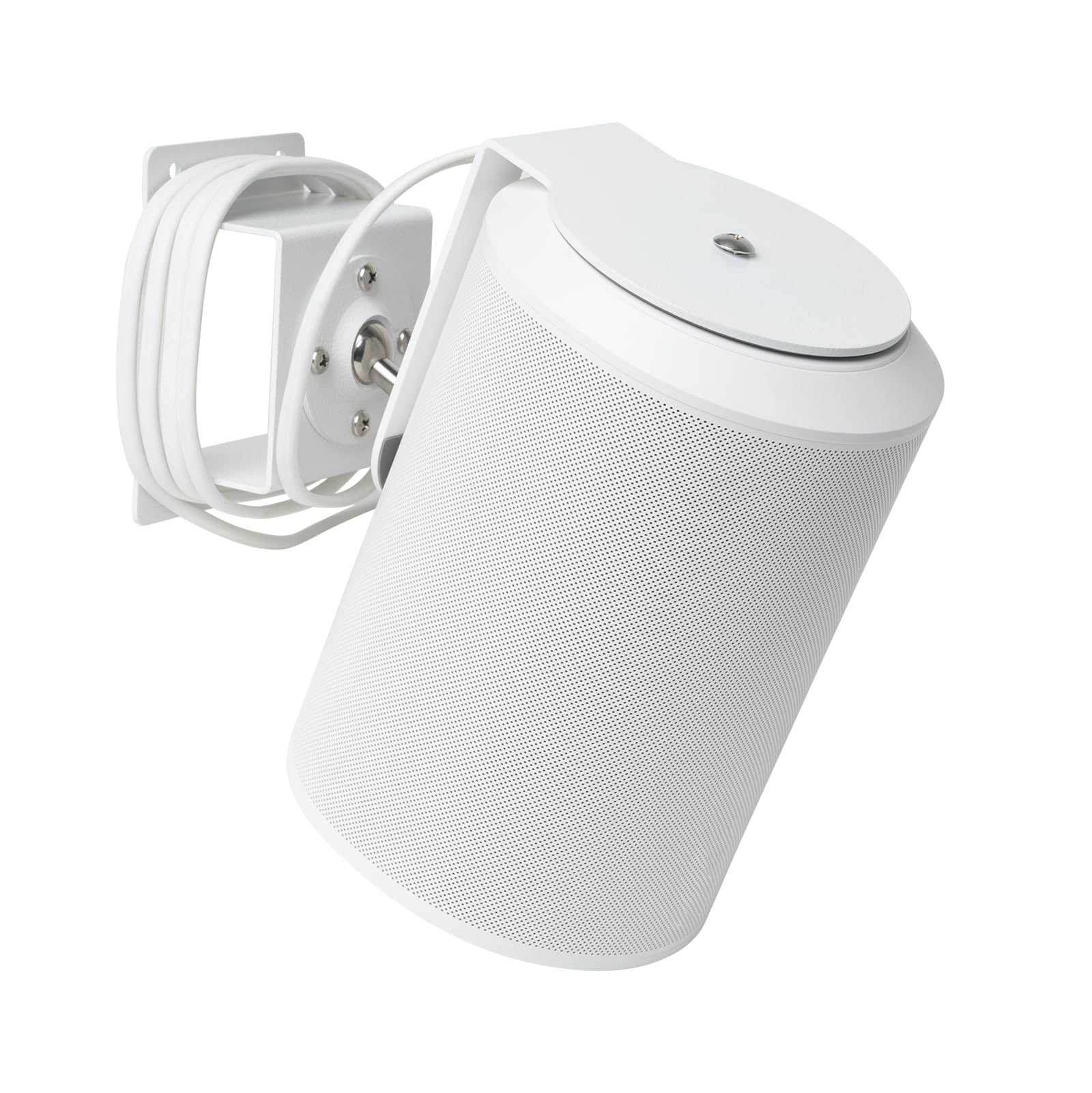 Shinar Metal Wall Mount Compatible With Sonos Era 100 Swivels Up To 360 / Tilts  70 / +70 Rotation Without Adjusting Screws Max.