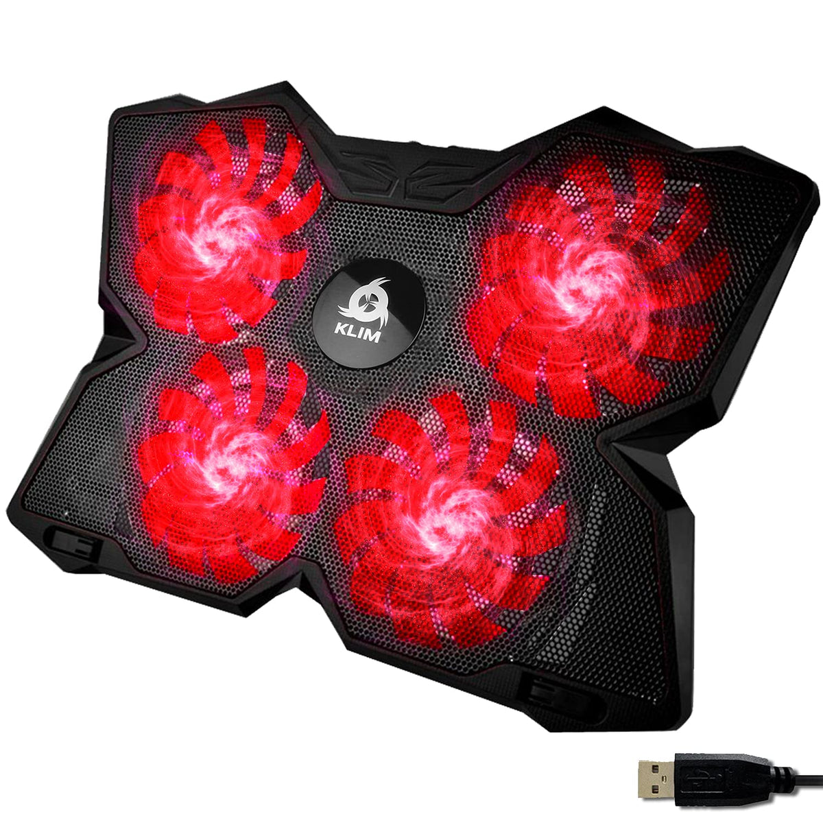 Klim Wind   Laptop Cooling Pad   More Than 500 000 Units Sold  The Most Powerful Rapid Action Cooling Fan   Laptop Stand With 4