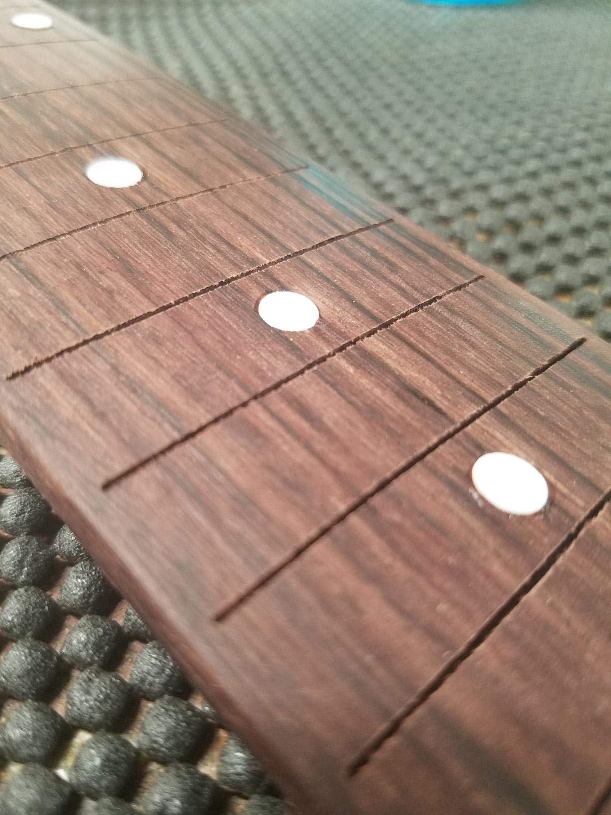 Szzijia White Mother Of Pearl Shell Dot Fret Inlay Maker 6Mm For Guitar Fingerboard (Pack Of 20)