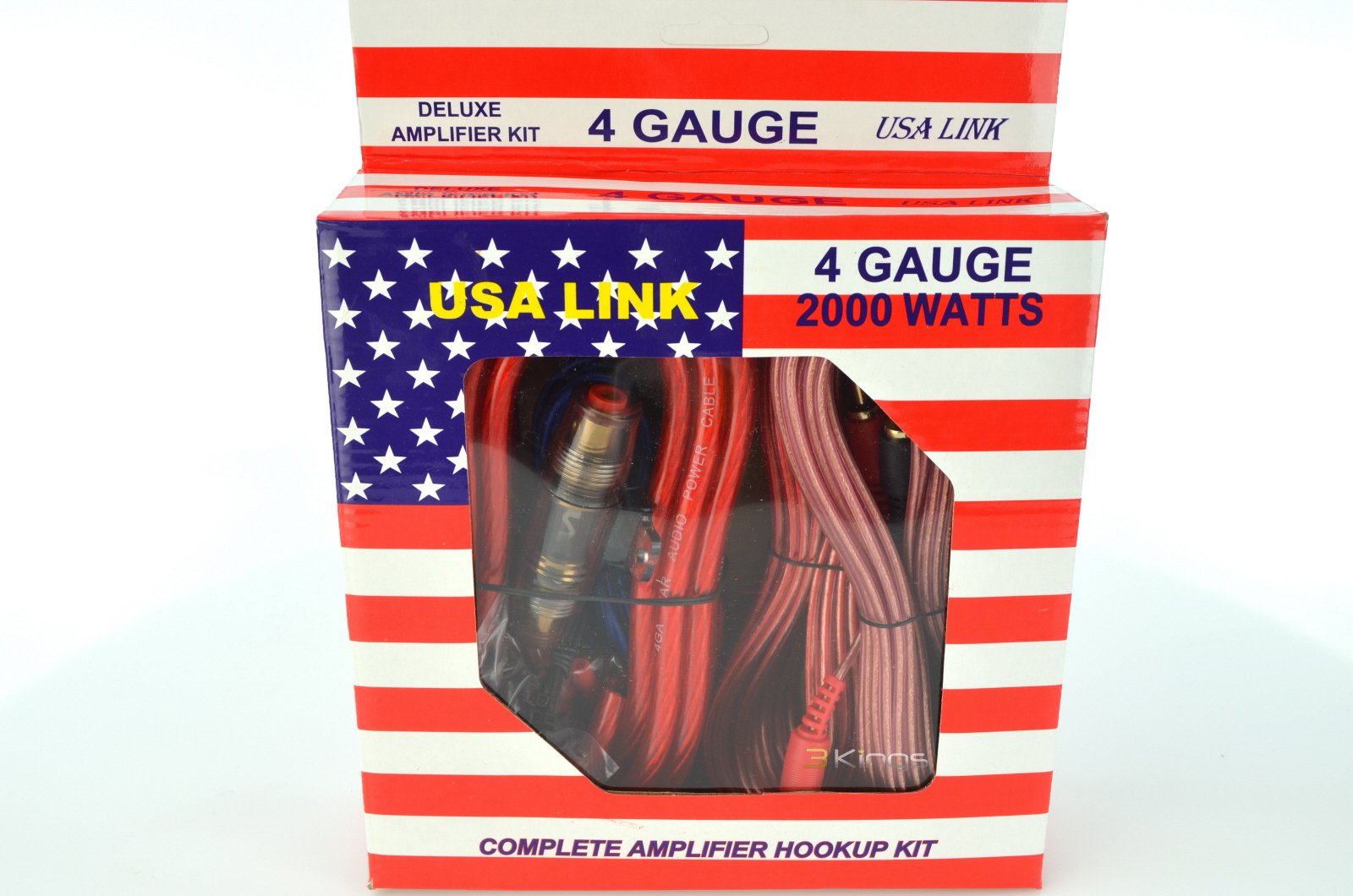 Qpower 4 Gauge Ga 2000W Car Amplifier Amp Complete Wiring Installation Kit + Rca