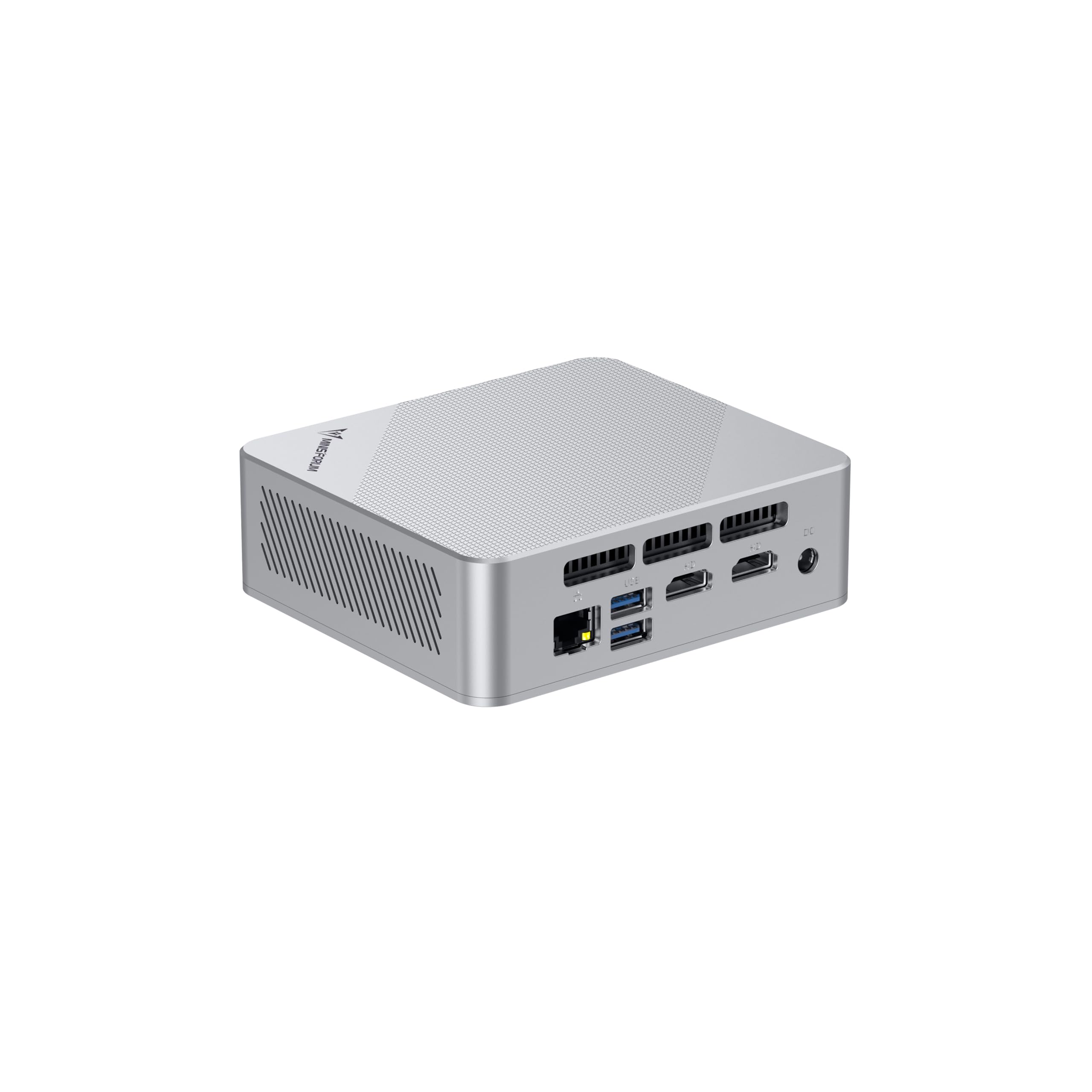 Minisforum Mini Pc Un150P,Intel Twin Lake N150,16 Gb Ddr4 512Gb M.2 2280 Pcie/Sata Ssd + 2.5'' Sata + Tf Solt,Usb3.2 (Pd & Dp),2