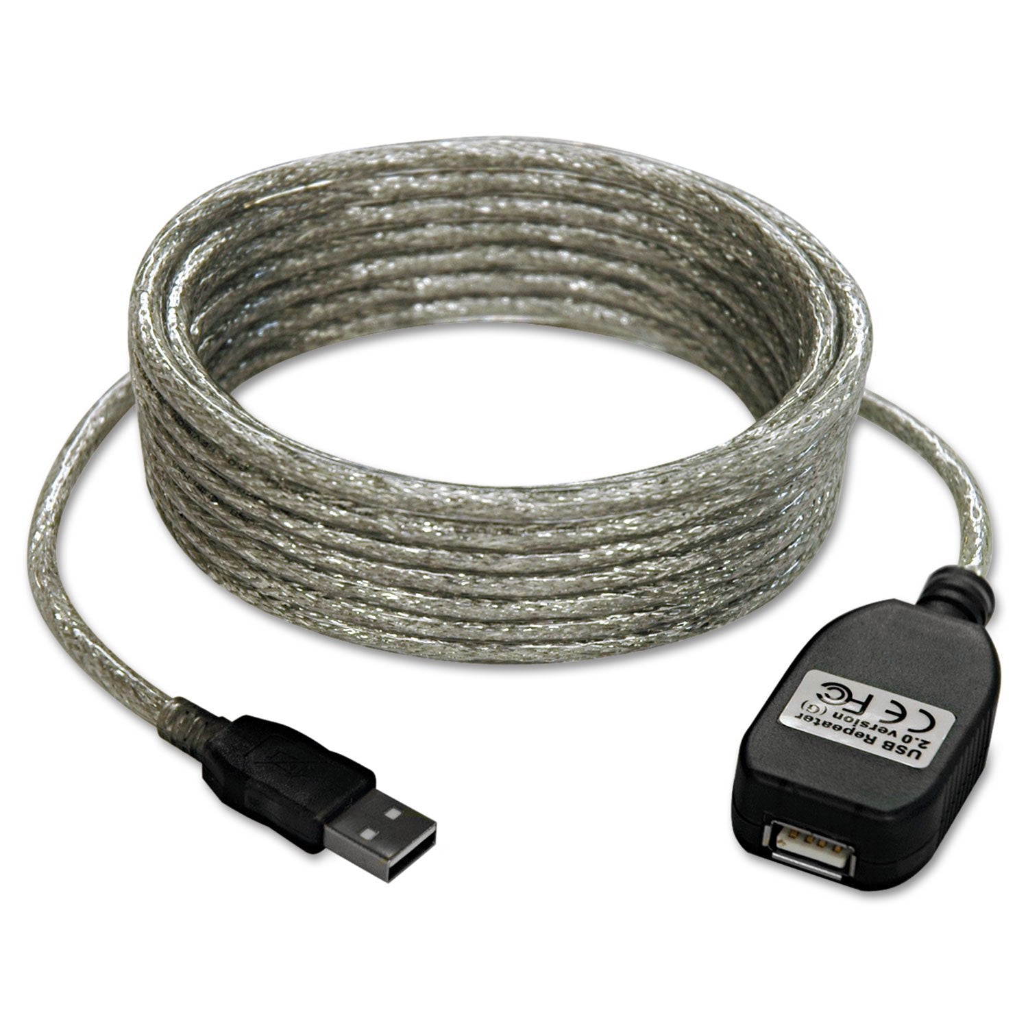 Tripp Lite Usb 2.0 Hi Speed Active Extension Repeater Cable, Usb A (M/F), 16 Feet / 4.88 Meter Cable, Daisy Chain Up To 80 Feet
