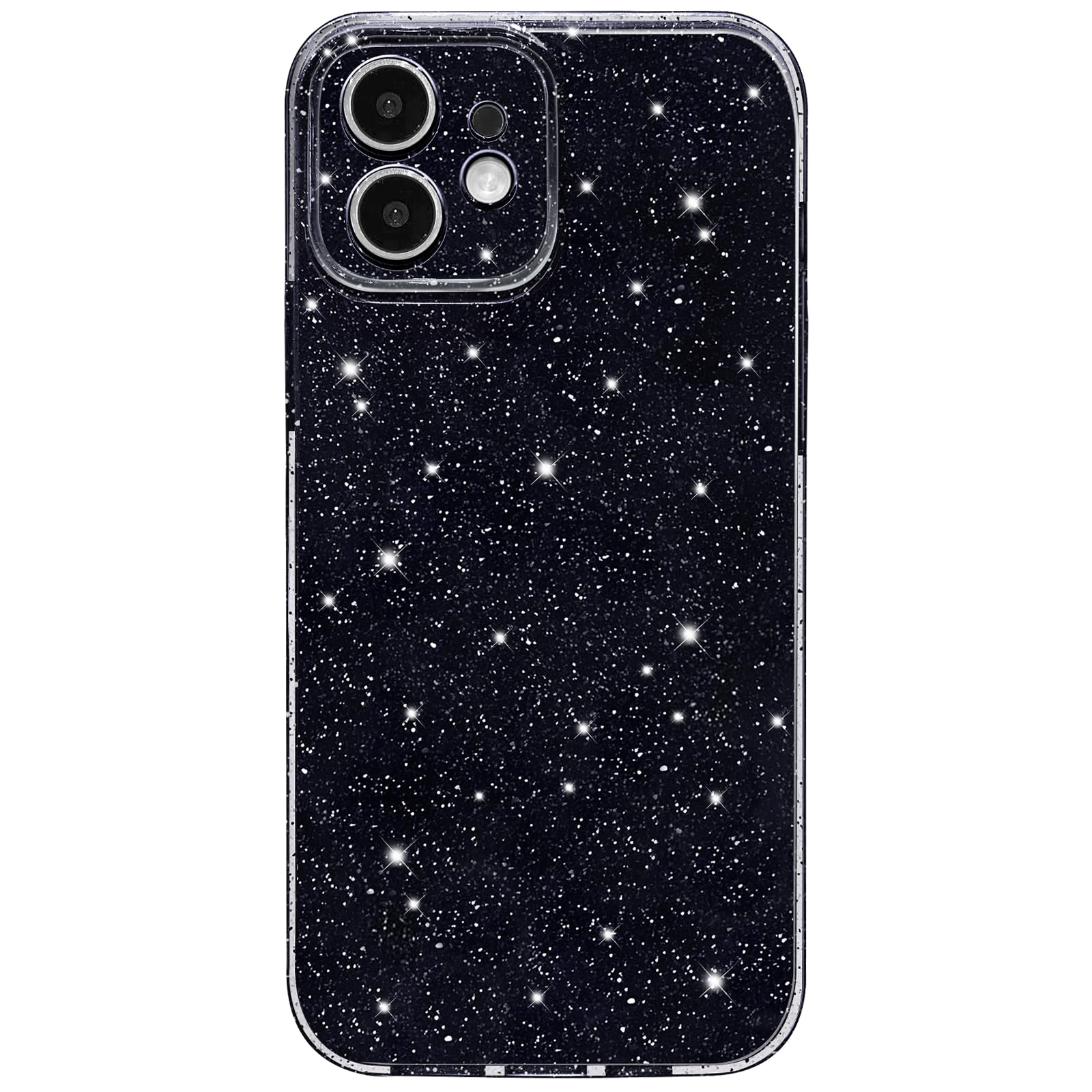 Hython Case for iPhone 11 Case Glitter Cute Sparkly Shiny Bling Sparkle Phone Cases 6.1, Thin Slim Fit Soft TPU Bumper Shockproo