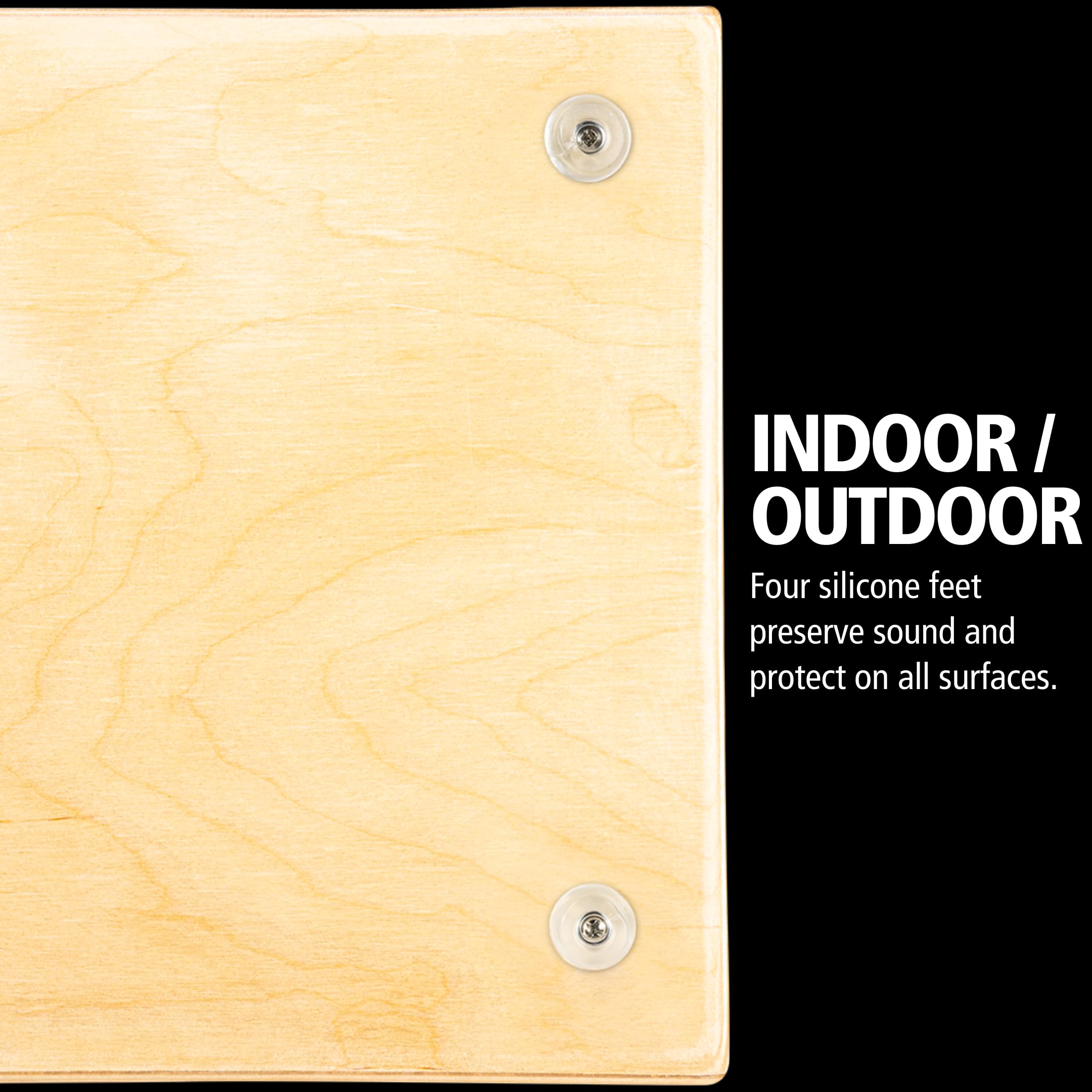 Meinl Percussion Snarecraft Pickup Snare Cajon Box Drum With Electronics For Amp Or Pa System � Not Made In China � Play With Your Hands, Baltic Birch, 2 Year Warranty (Psc100Nt)