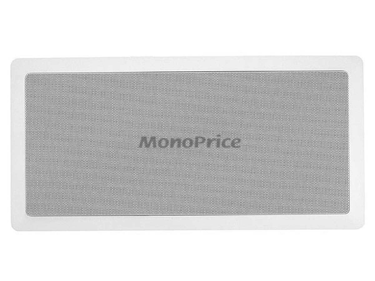Monoprice Aramid Fiber In Wall Center Channel Speaker   Dual 5.25 Inch (Single) With Titanium Tweeters   Caliber Series
