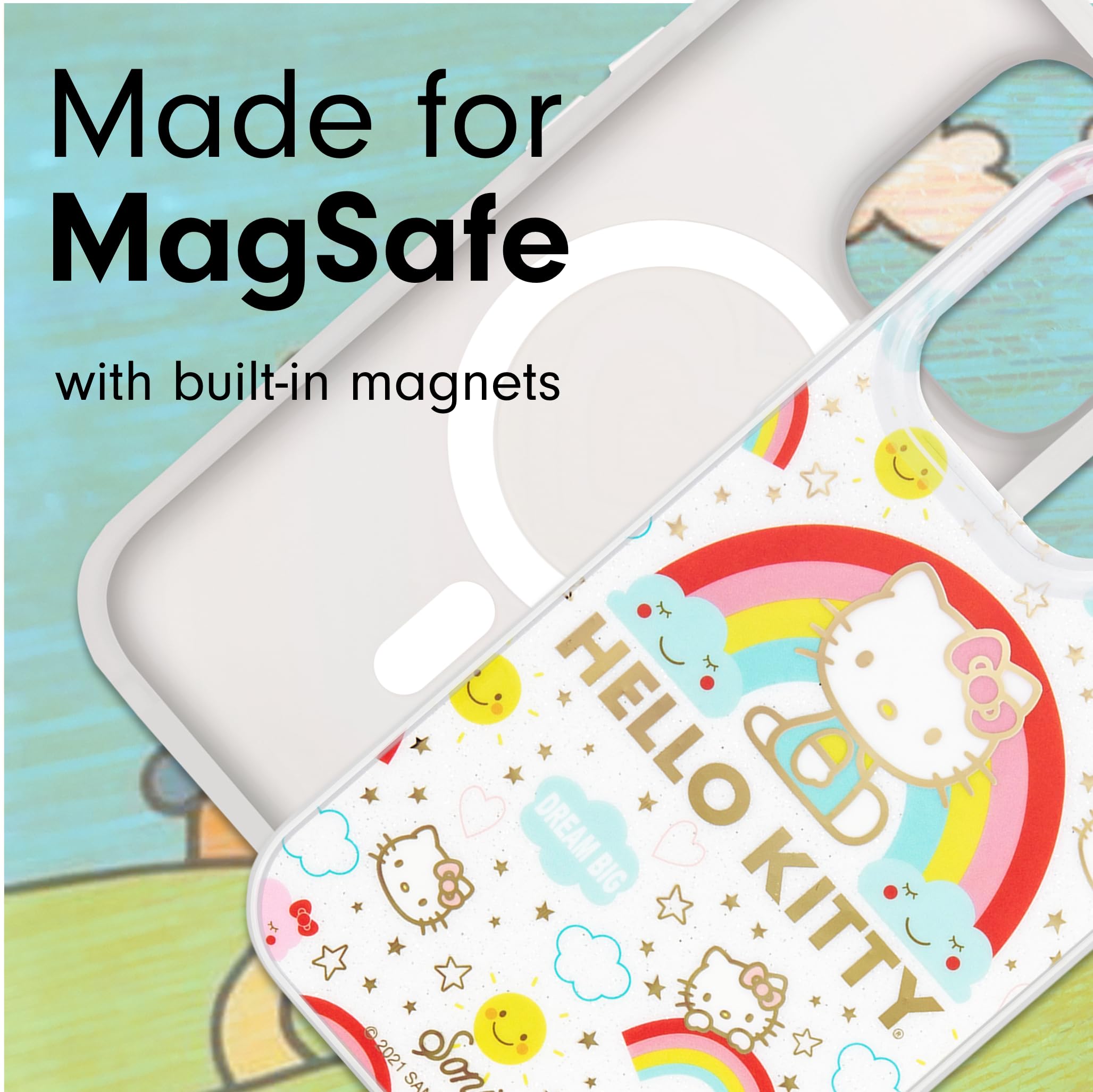 Sonix Case For Iphone 15 Pro Max | Compatible With Magsafe | 10Ft Drop Tested | Hello Kitty Cosmic