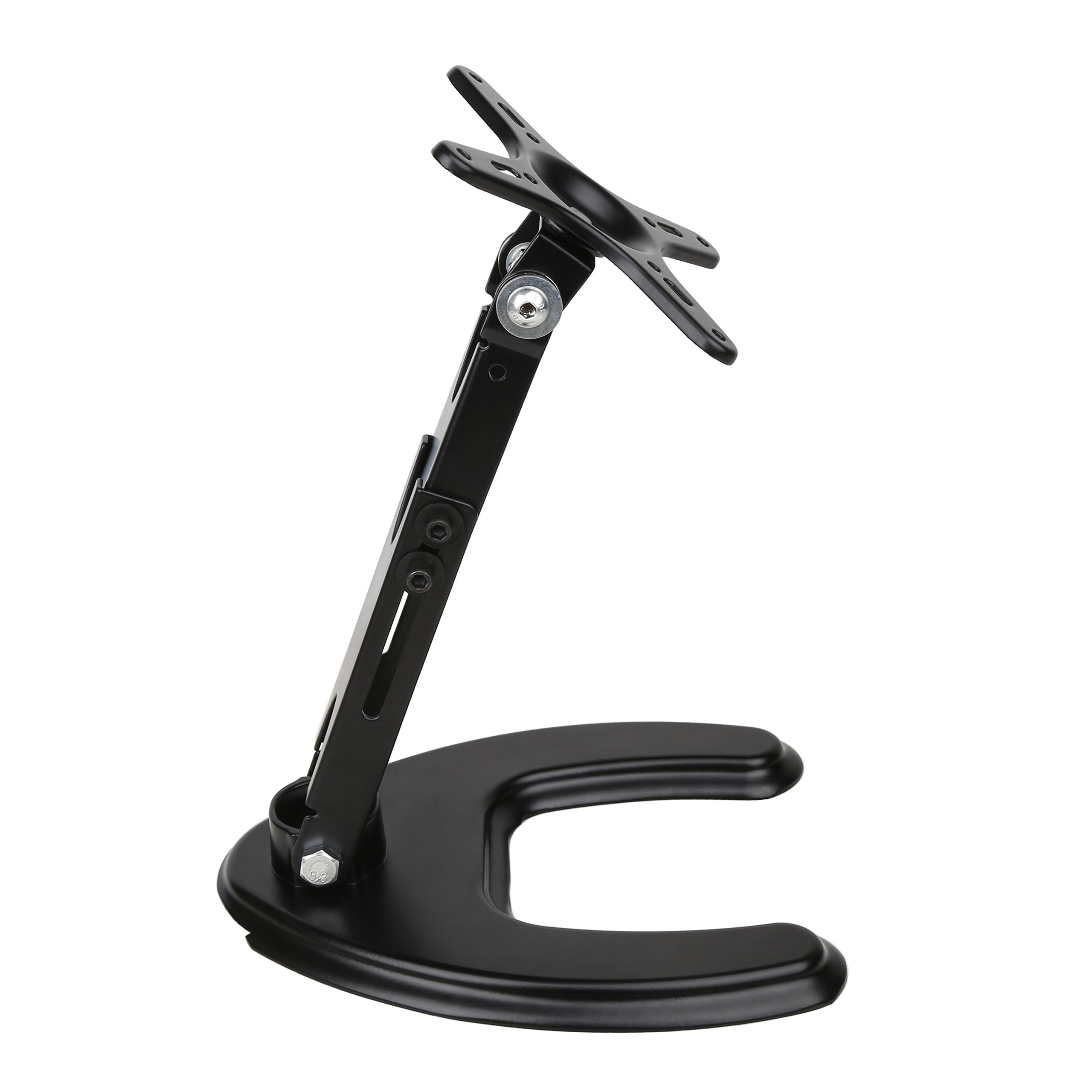 Wearson U Shape 10' to 27'inch 180 Degree Adjustable LCD Monitor Stand Mount Folding VESA Monitor Stand All Metal Body With VESA Hole 75x75mm 100x100mm