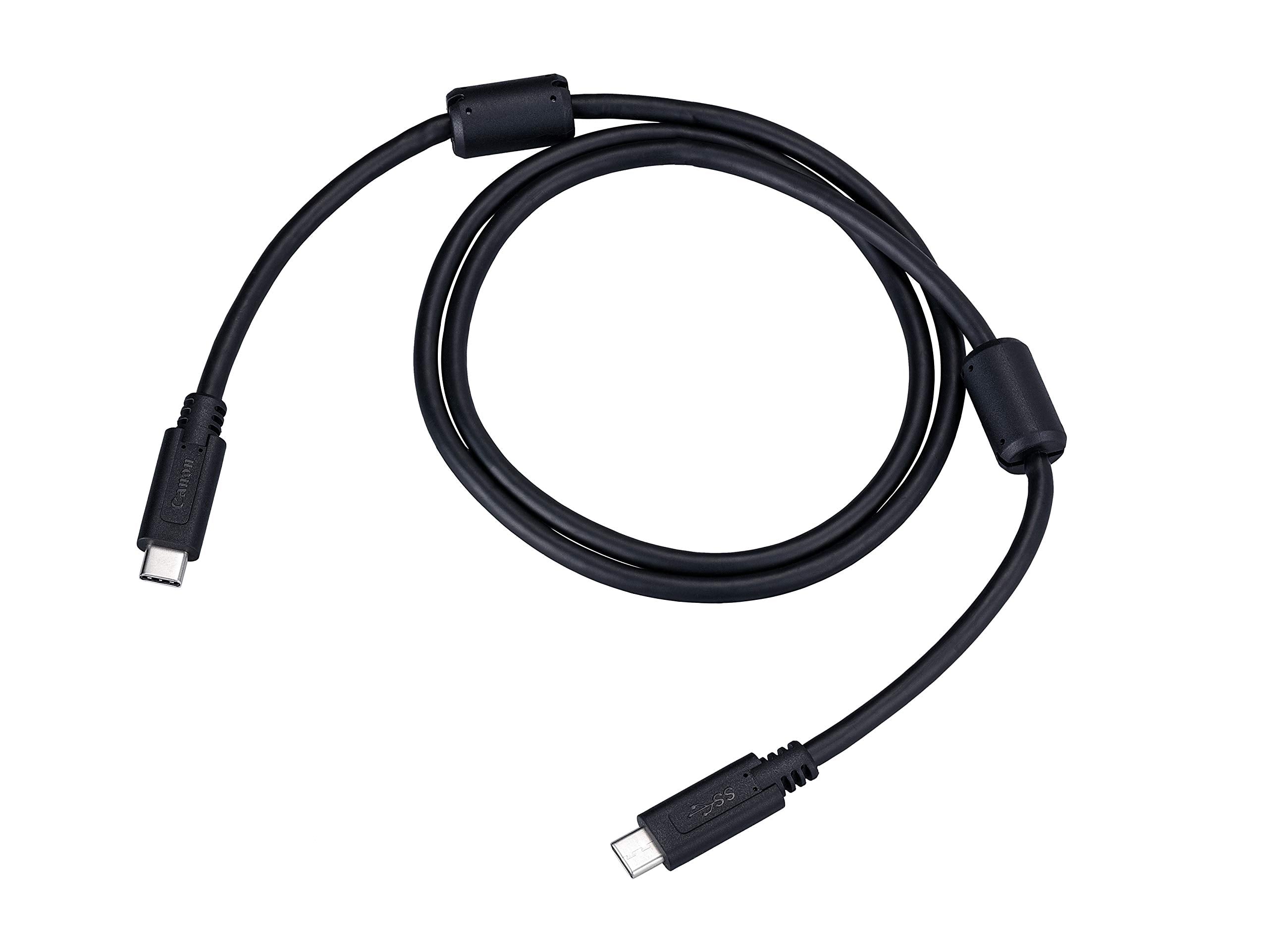 Canon Cameras US IFC 100U USB Cable, Black, full size (3224C001)