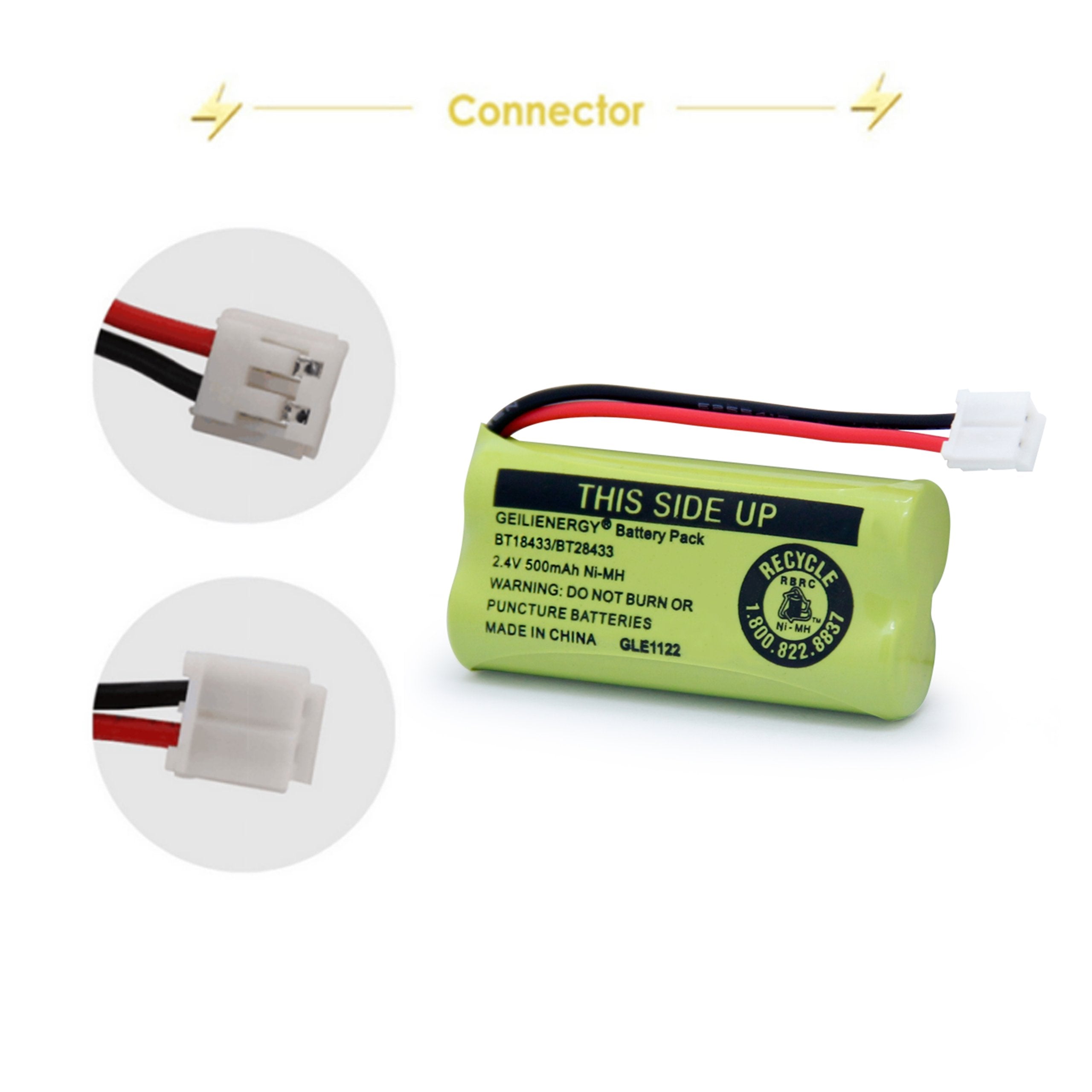 Bt18433 Bt28433 Bt184342 Bt284342 Bt183348 Bt283348 Bt 1011 Replacement Battery Compatible For Phone Cs6209 Cs6219 Cs6229 Ds6151