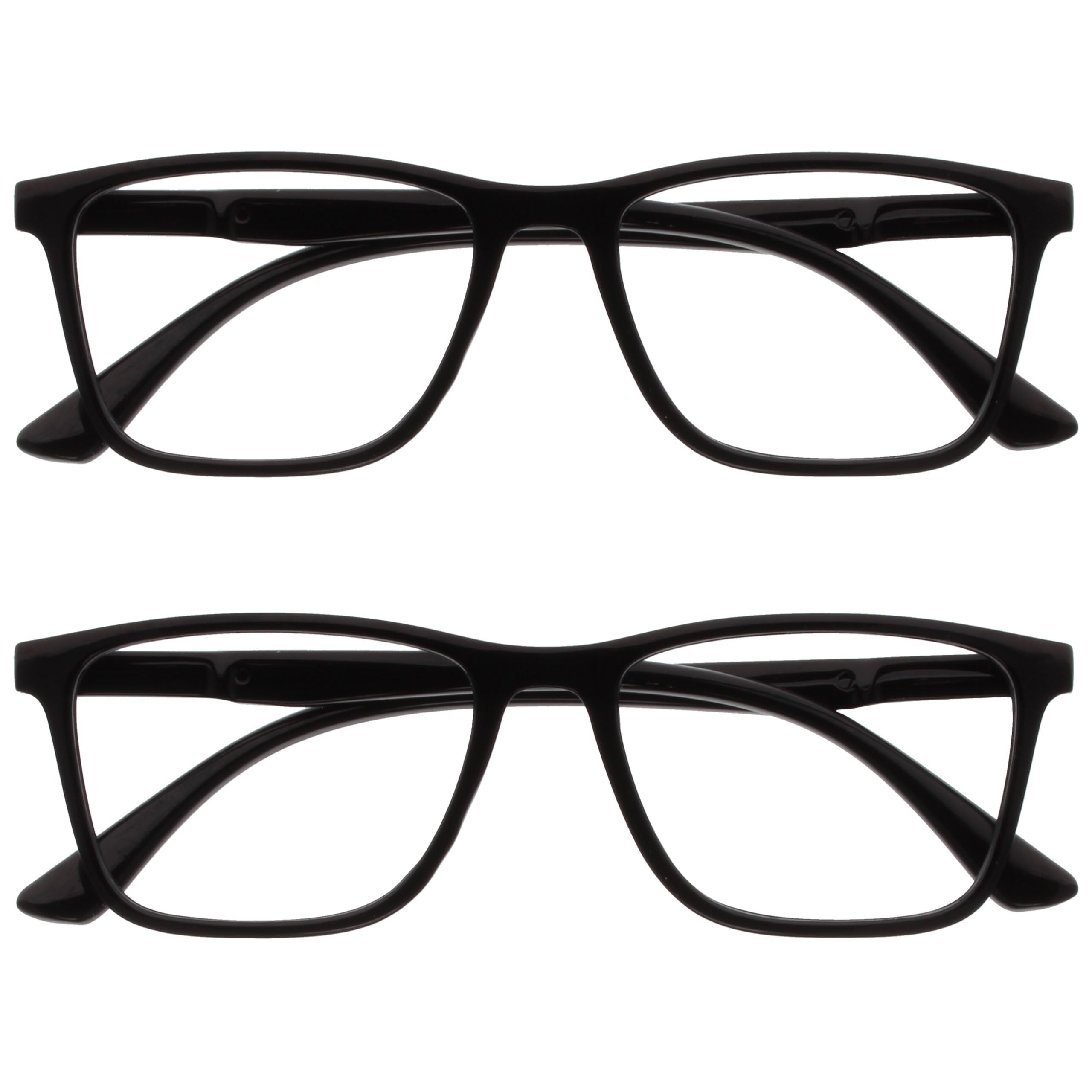 OPULIZE NYX Blue Light Blocking Glasses for Women Men, Rectangular Frame with UV & Eyestrain Protection, Anti-Glare Computer Gam