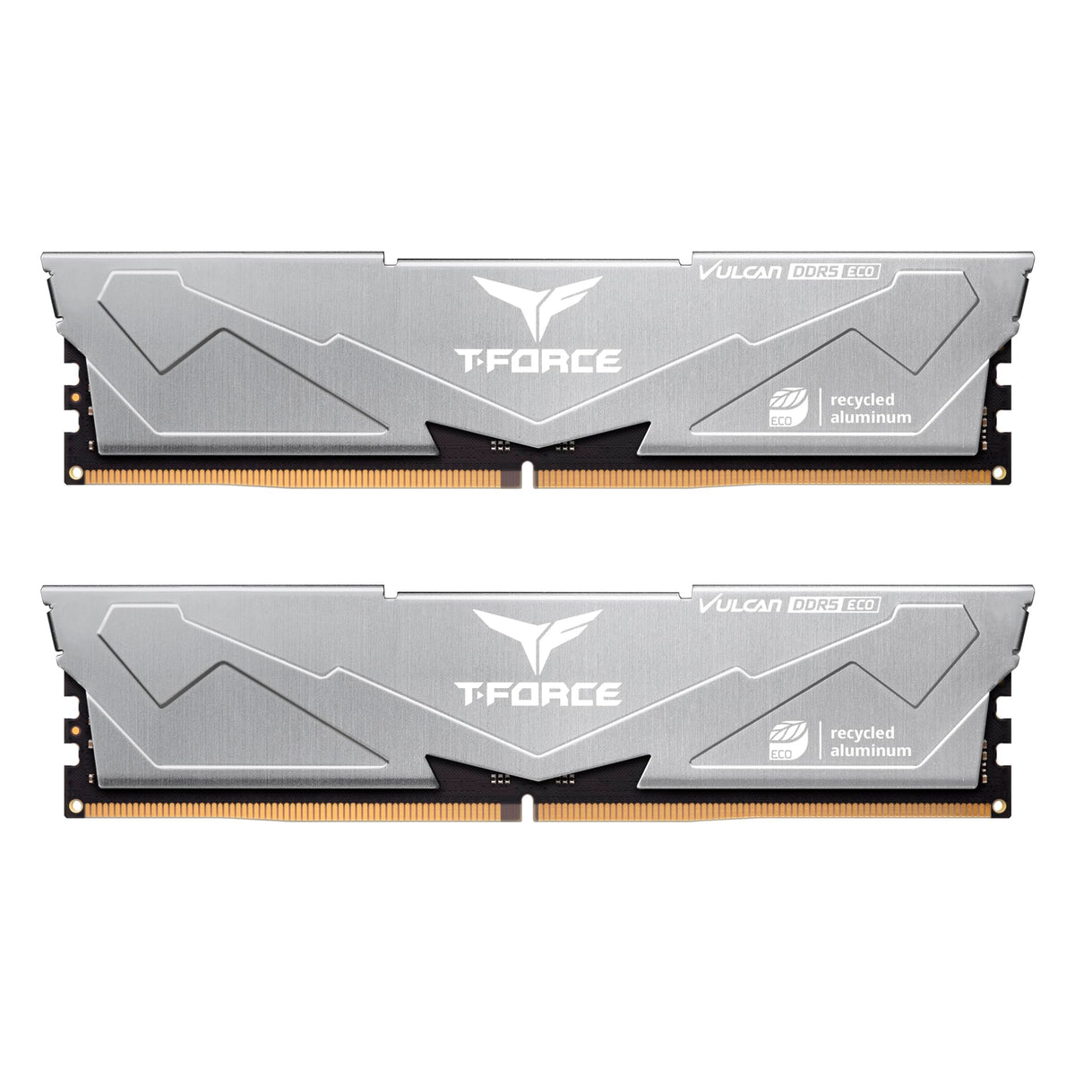 Teamgroup T Force Vulcan Eco Ddr5 32Gb (2X16Gb) 6000Mhz (Pc5 48000) Cl30 Desktop Memory Module Ram For 600 700 Series Chipset Xm