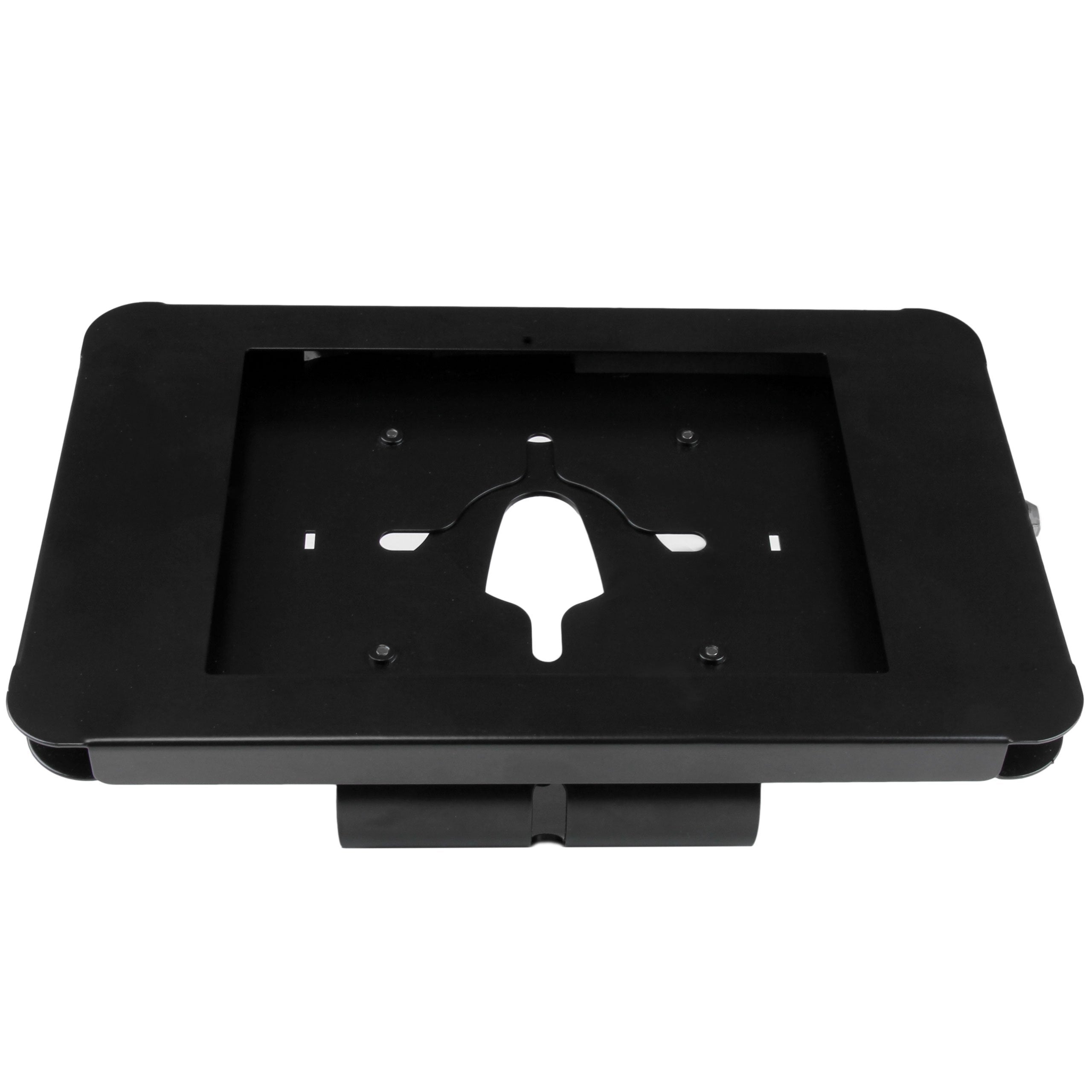 Startech.Com Secure Tablet Enclosure Stand- Lockable Anti Theft Steel Desk Or Wall Mount For 9.7 Ipad/Tablet - Vesa Compatible,