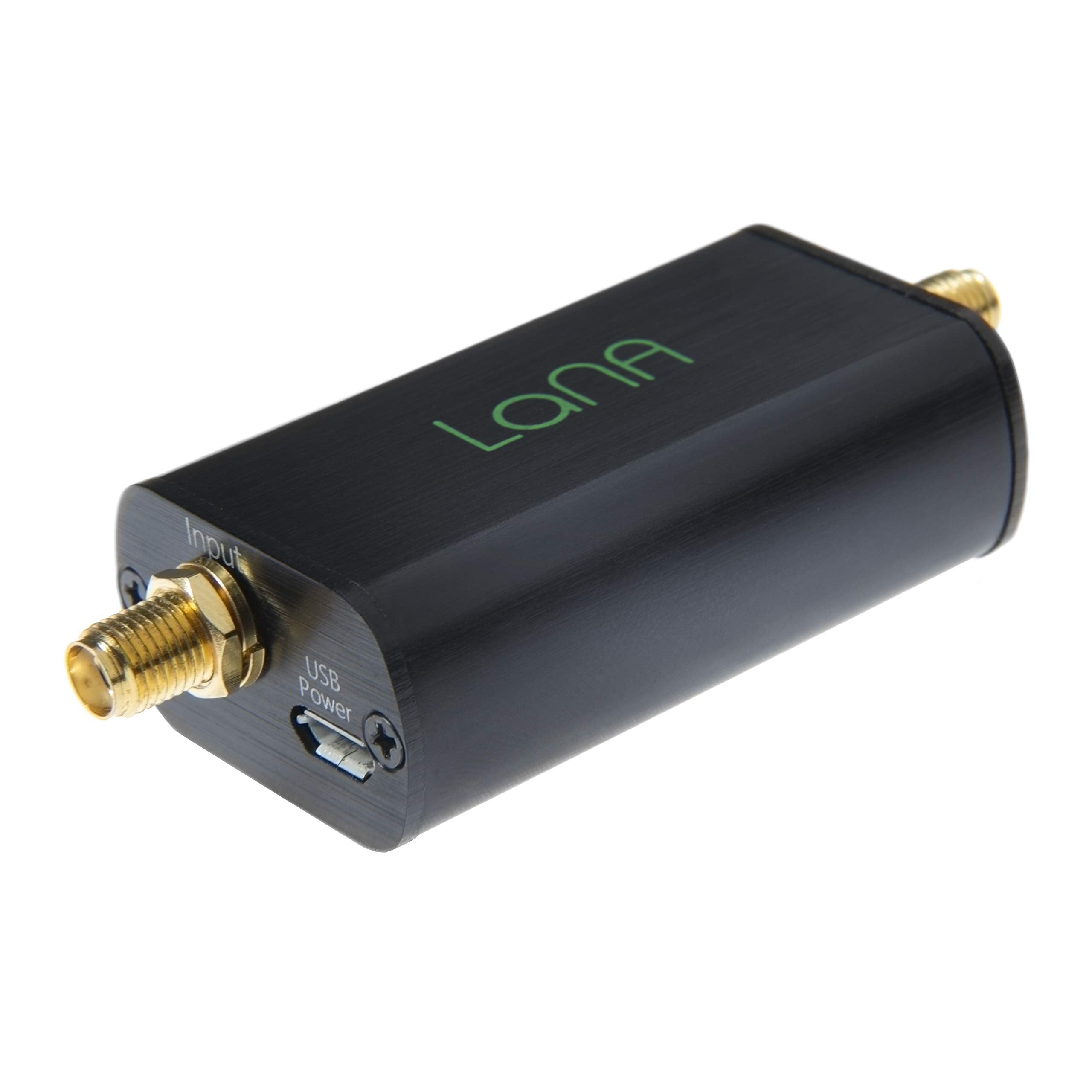Nooelec Lana - Ultra Low-Noise Amplifier (LNA) Module for RF & Software Defined Radio (SDR) with Enclosure & Accessories. Wideba