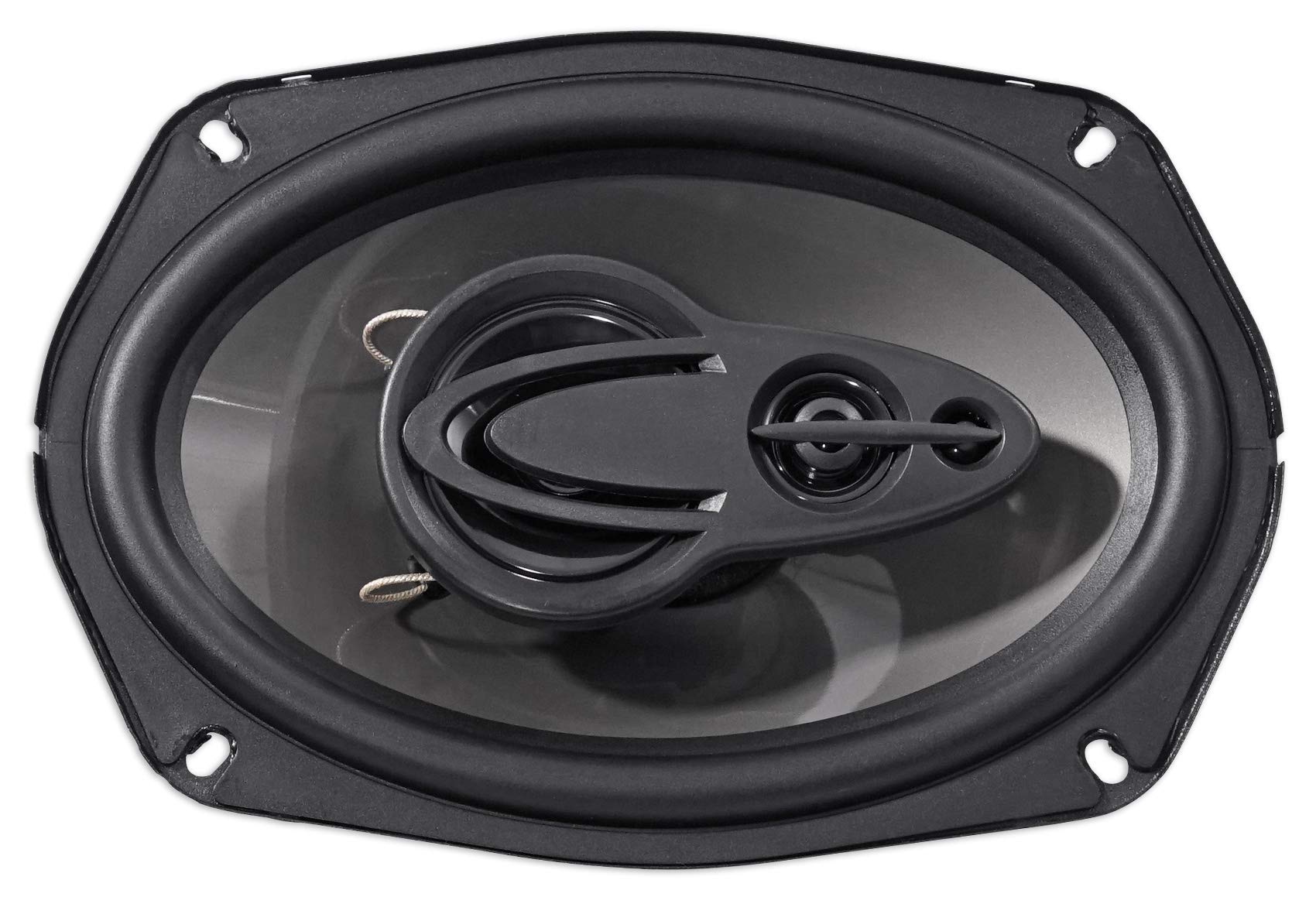 Pair Rockville Rv69.4A 6X9'' 4 Way Car Speakers 1000 Watts/220W Rms Cea Rated,Black