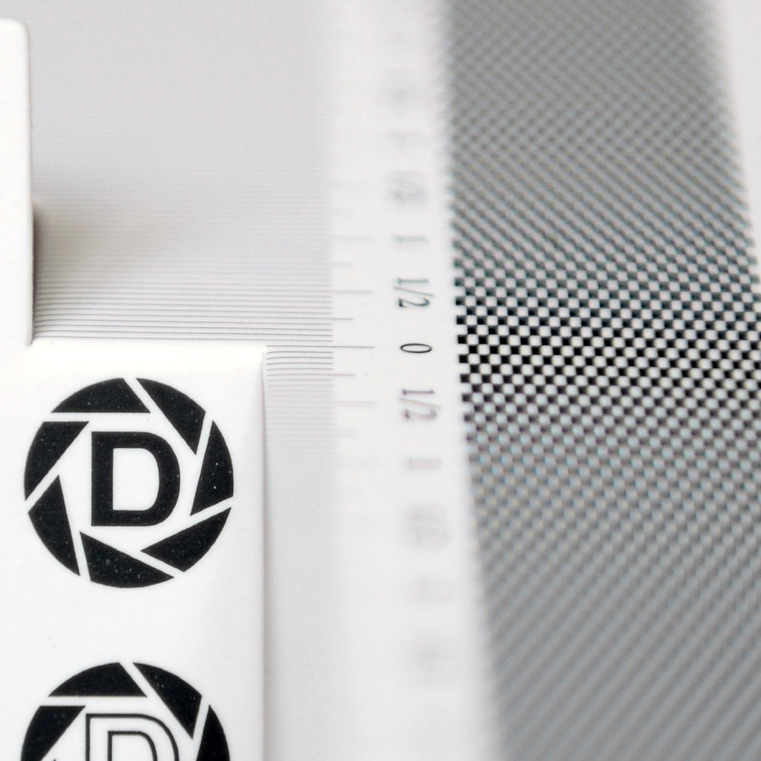 Dslrkit Lens Focus Calibration Tool Alignment Ruler Folding Card(Pack Of 2)