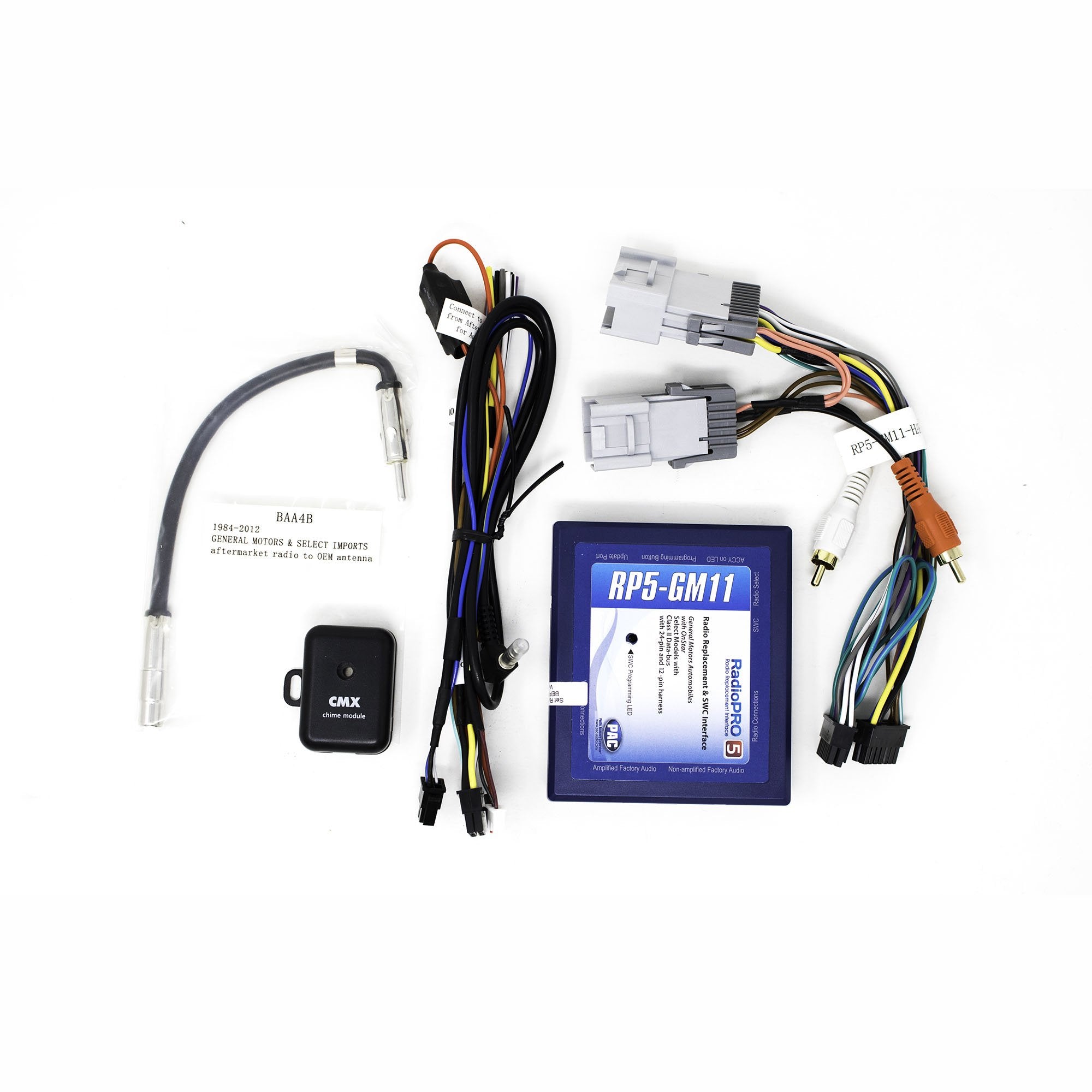 Pac Rp5 Gm11 Radio Replacement Package For Select 05 13 Chevy Corvette Vehicles