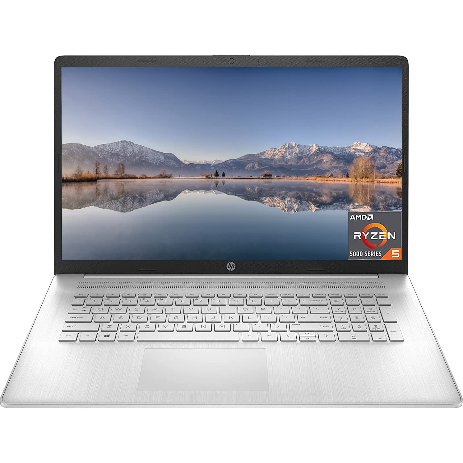 HP 17 Laptop, 17.3 FHD IPS Display, AMD Ryzen 5 5500U (Beat i7-11370H), 16GB RAM, 1TB SSD, AMD Radeon Graphics, Bluetooth, Webca