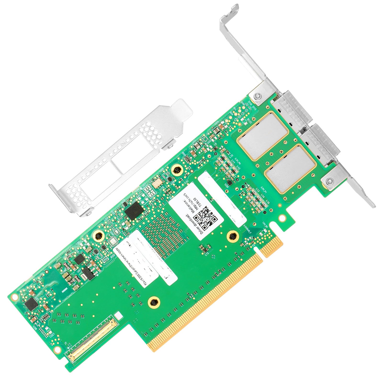 Vogzone 200Gb Ethernet Smart Nic With Mellanox Connectx 6 Dx Chipset, Pcie 4.0 X16 With 200Gb Infiniband Qsfp56 X 2, Infiniband/