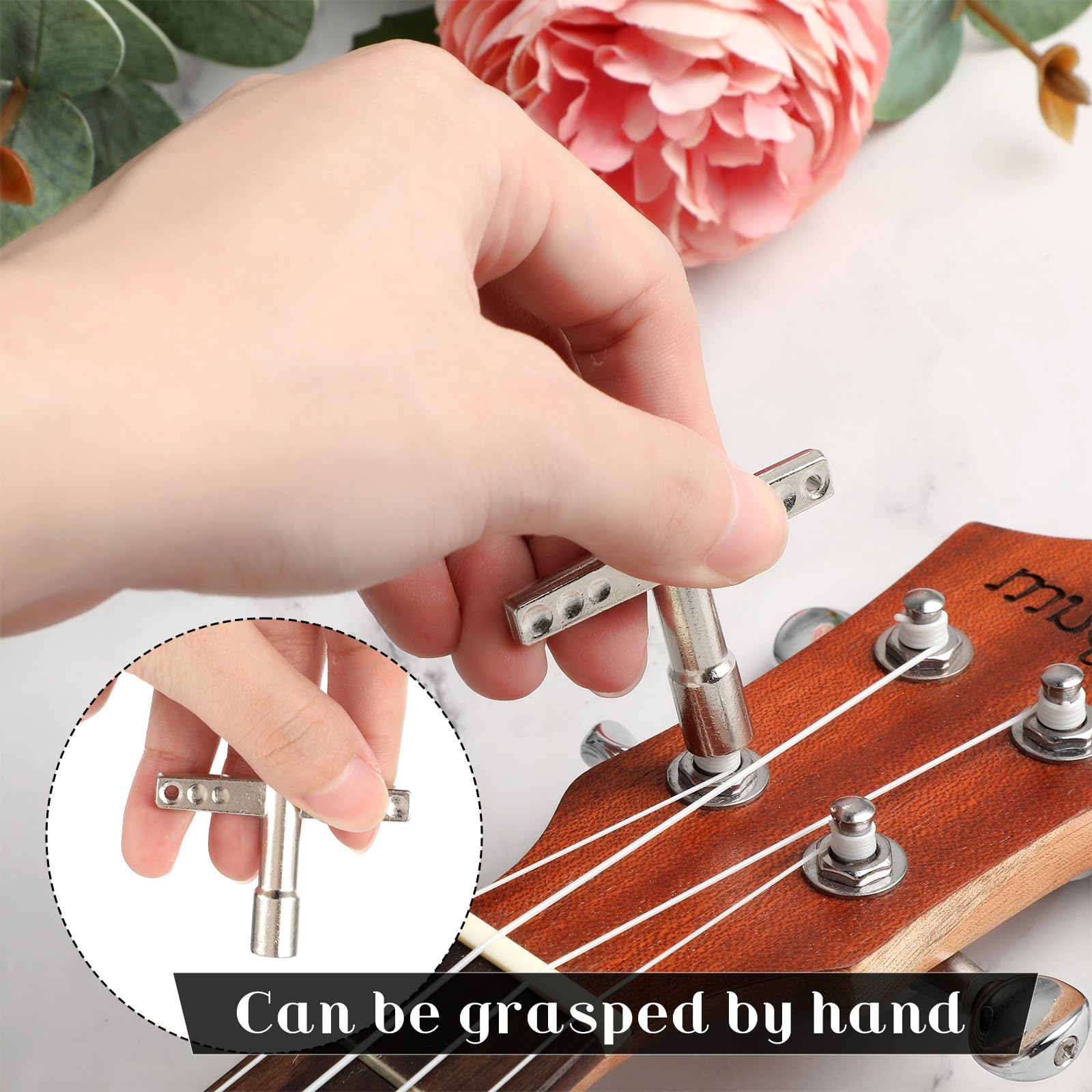 Ouligay 2 Pack Drum Key Drill Bit Universal Drum Keys Drum Tuner Drum Key Tool Drum Key Keychain Drum Accessories With Hole For