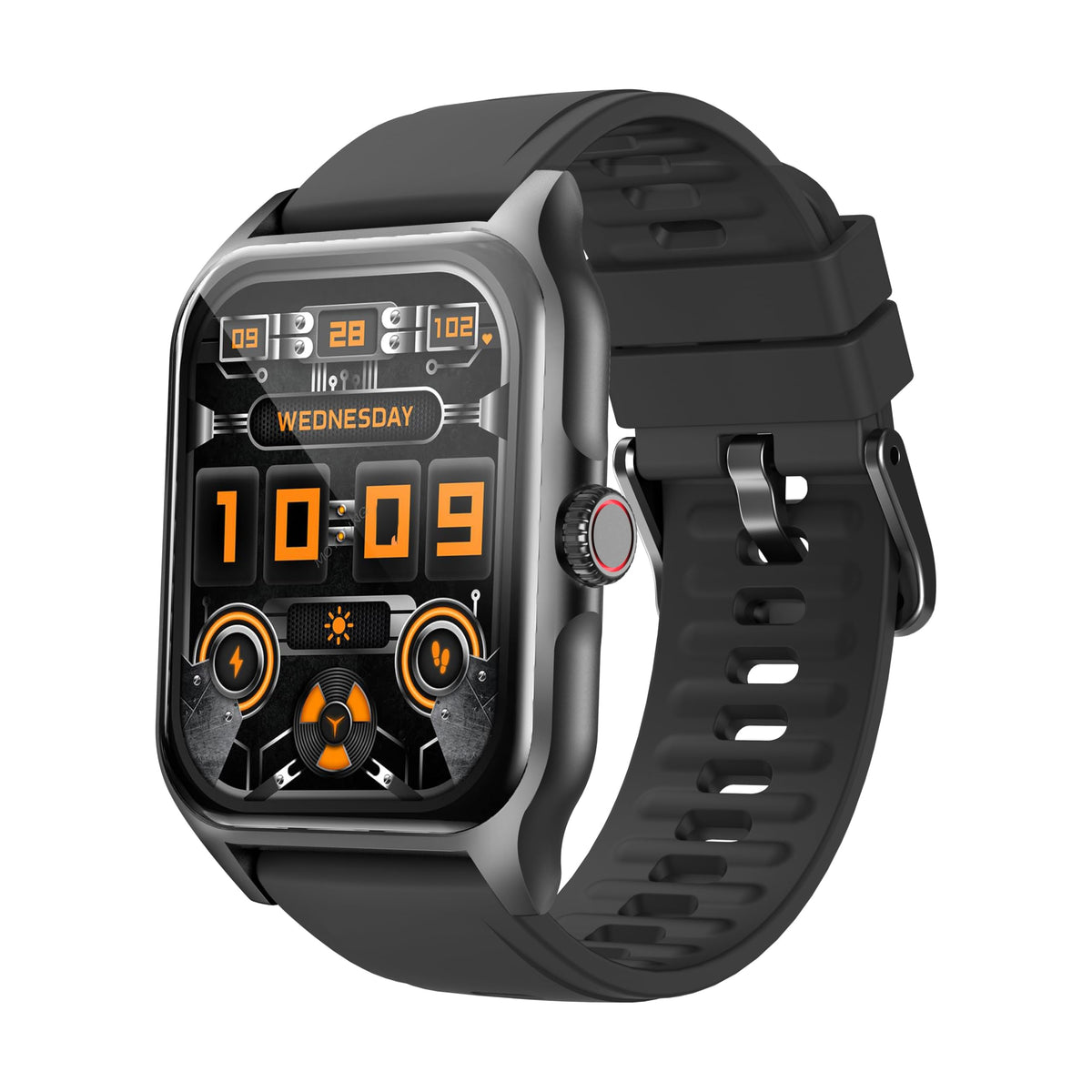 Walkerfit Smart Watches For Men With Heart Rate Monitor, Fitness Tracker, 3Atm Waterproof Smart Watch For Sleeptracking, 120+ Sp