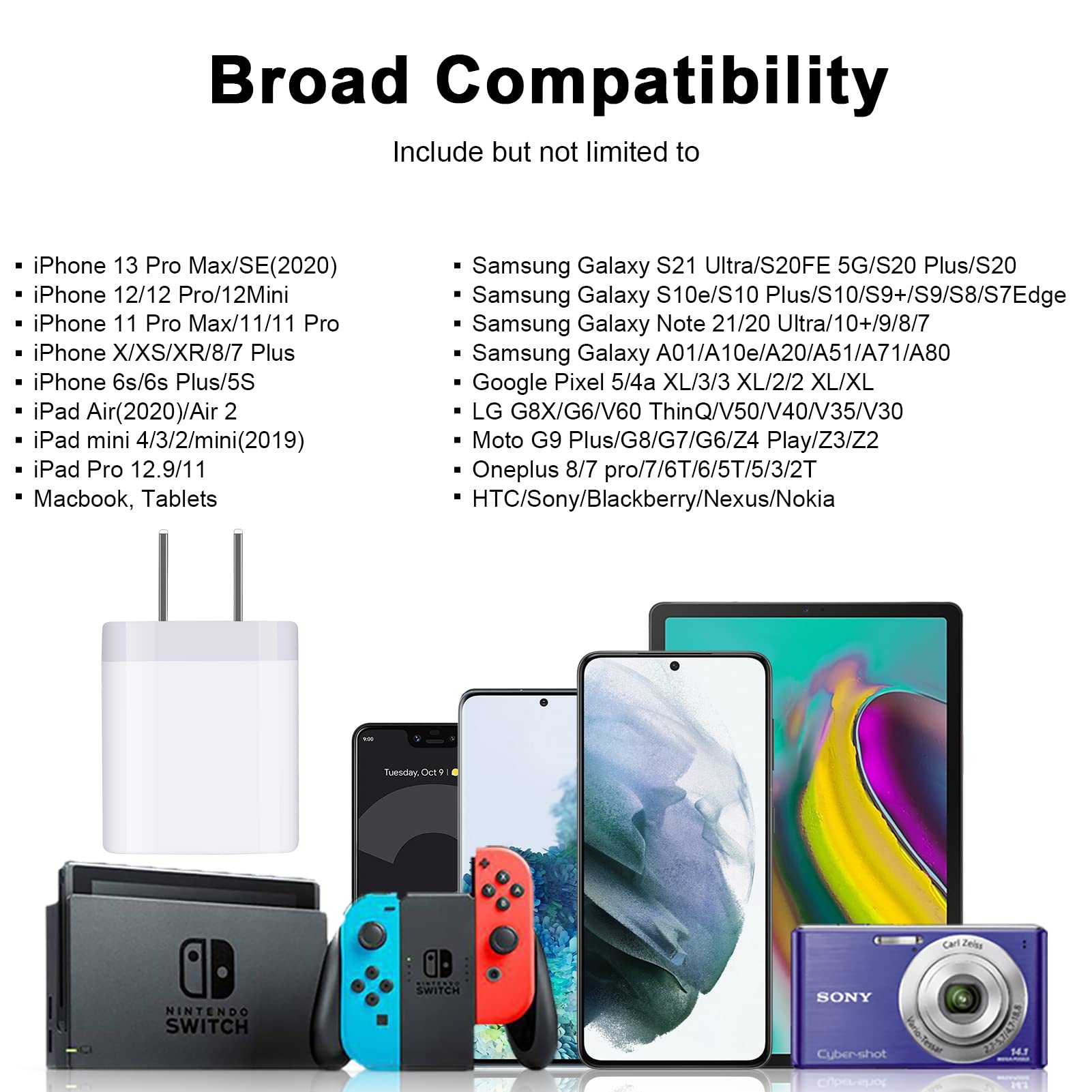 Usb Plug, Usb Wall Charger 3 Pack, Gigreen Dual Port Usb Electrical Plug Cube 5V 2.1A Charging Block Usb Outlet Plugs Compatible