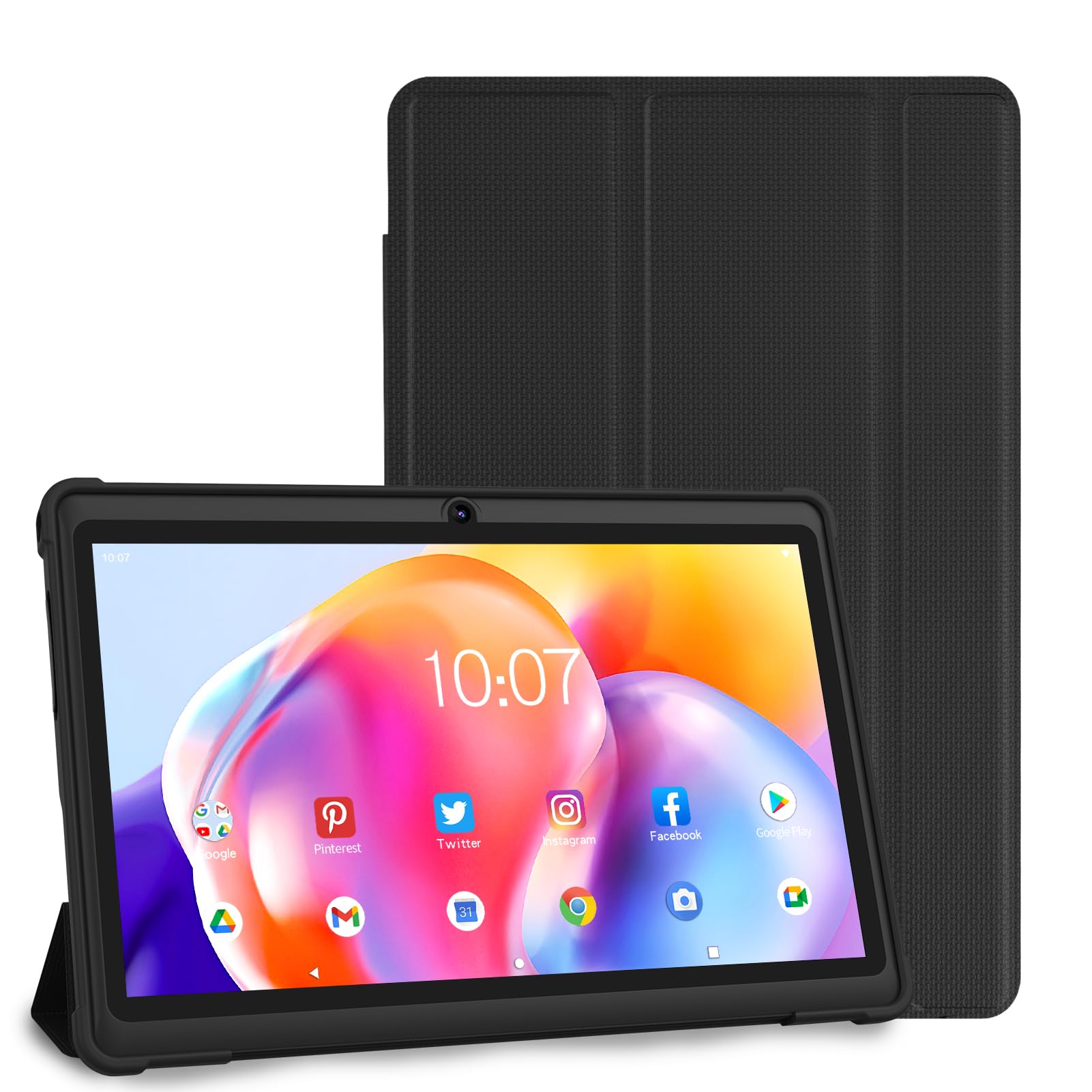 NEWISION 7 inch Tablet 32 GB - Android 11 Tablet with Quad Core Processor,Parental Control, Bluetooth,Type C,Tablet PC with Case