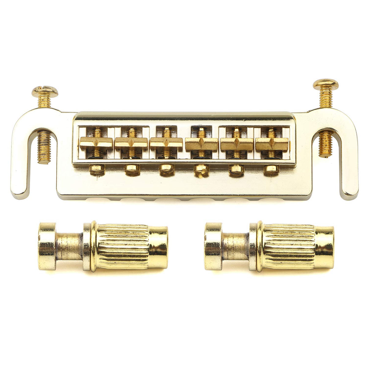 Swhc 6 String Electric Guitar Lp Tune O Matic Wraparound Adjustable Bridge Studs Tailpiece Les Paul Style Gold