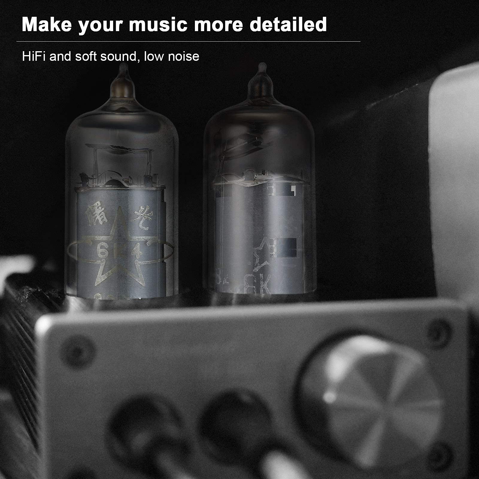 Docooler 6K4 Preamp Vacuum Tube, For 6Ak5/6Ak5W/6Zh1P/6J1/6J1P/Ef95 Pairing Tube, Amplifier Diy Preamp Vacuum Tube,2Pcs