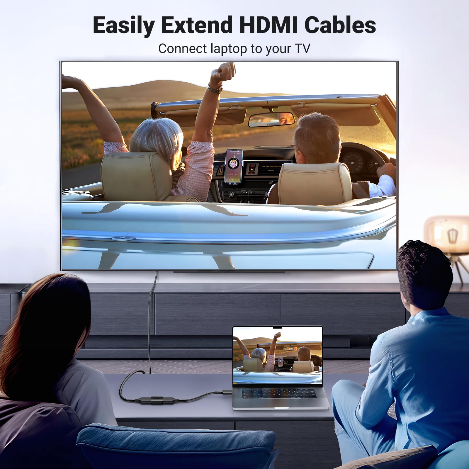 Ugreen Hdmi Coupler 2 Pack, 4K@60Hz Hdmi Female To Female Adapter Hdmi 2.0 Extender For Hdmi Cables 3D Hdmi Connector Compatible