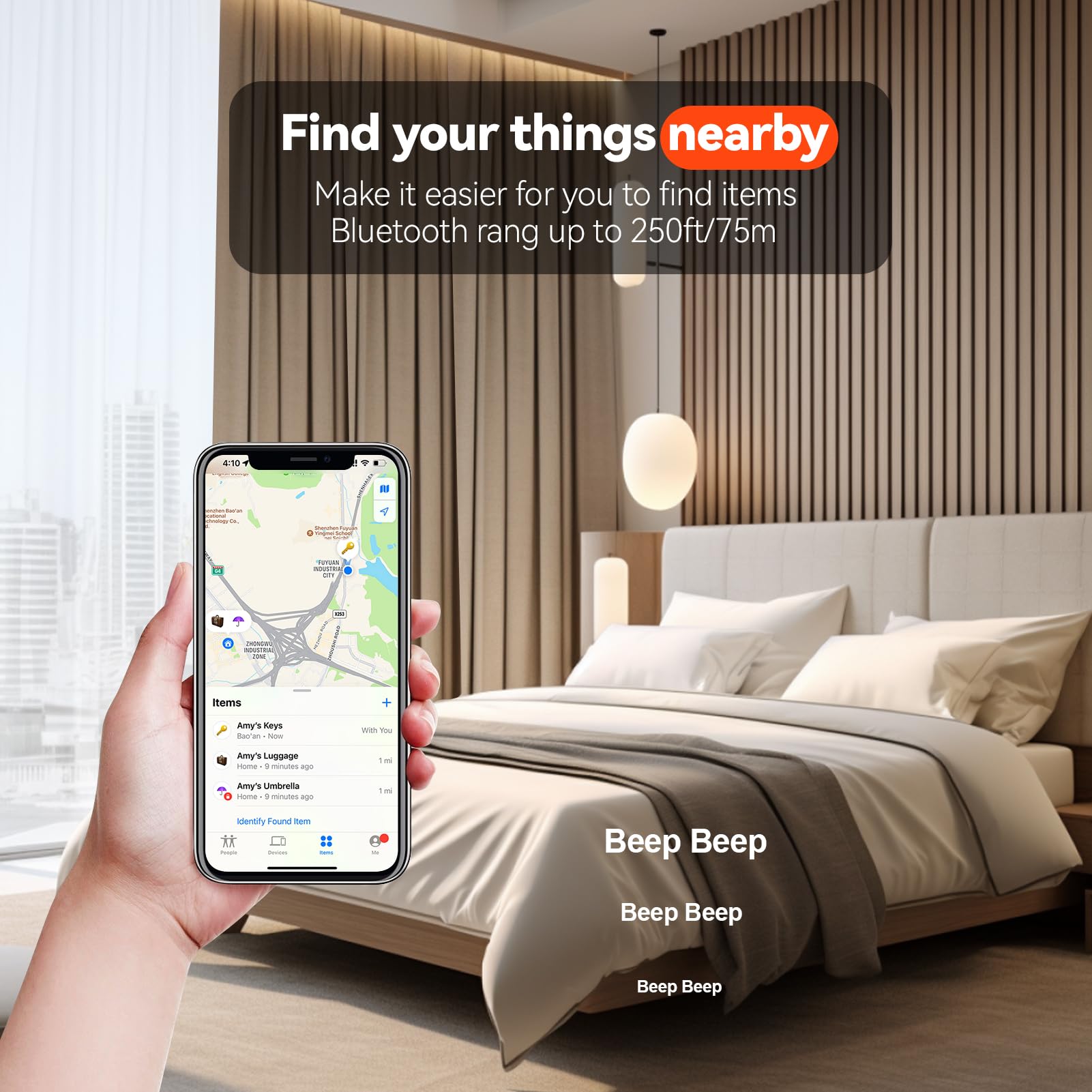 Rsh Wallet Tracker Card Key Finder Luggage Tracker Item Locator Works With Apple Find My,Smart Bluetooth Tracker For Suitcase, B