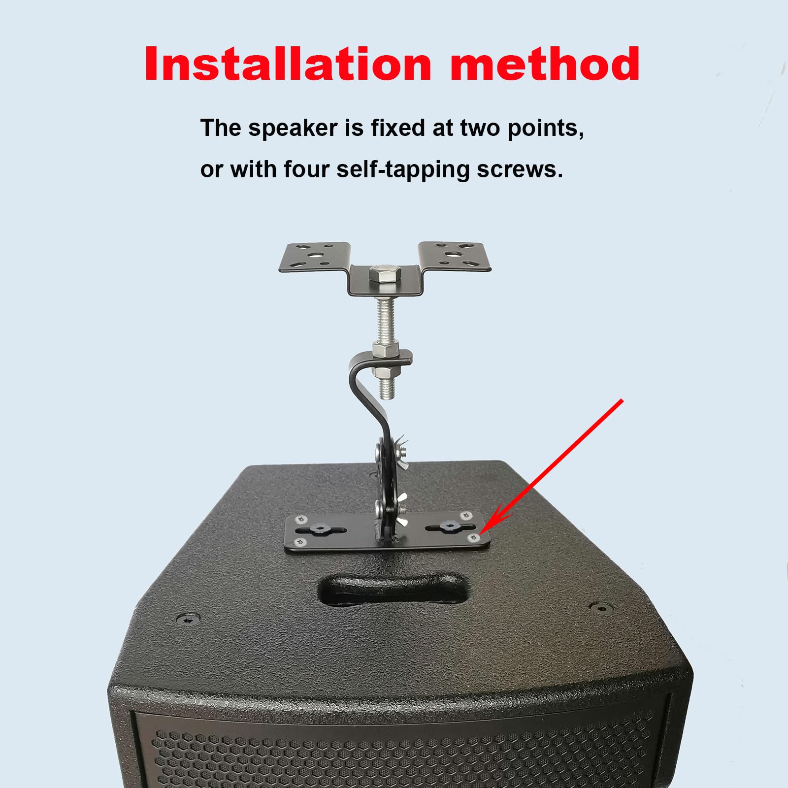 Howonder Sps 506D Ceiling Speaker Mounts,Vertical 90 Horizontal 360 Adjustment,Hold Up To 100Lbs, Speaker Ceiling Mount Bracket