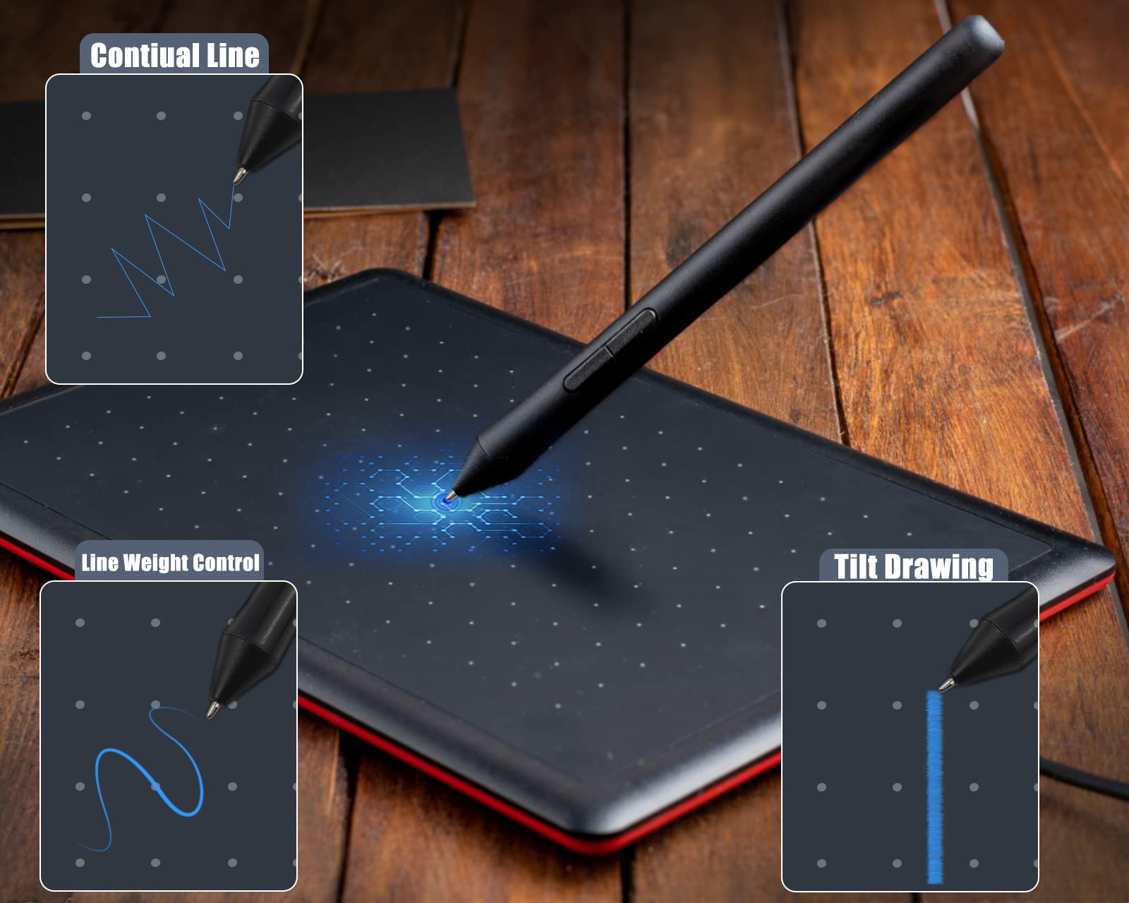 2 Pack No Wear Down Titanium Alloy Standard Pencil Nibs Fits For One By Wacom, Intuos Series Pen, Replacement Refill Tips Fits F