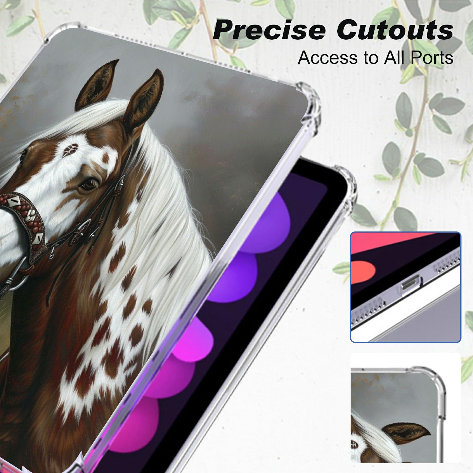 Rwutytiul For 6.8'' Kindle Paperwhite 11Th Generation 2021 And Kindle Paperwhite Signature Edition Clear Case, Transparent Shock